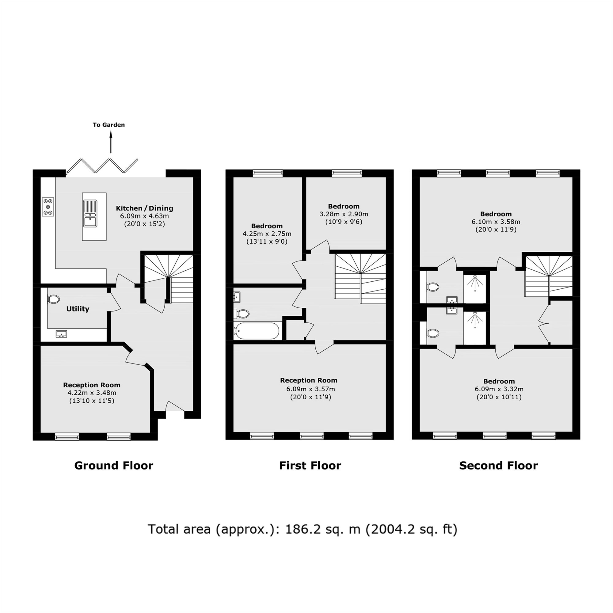 Lourdes Close, London floorplan