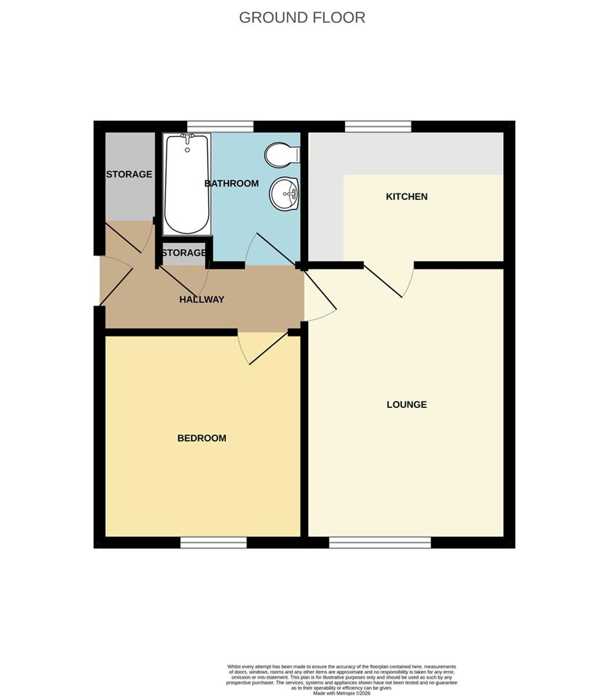 10 The Carriages Chelmsford Street, Weymouth floorplan