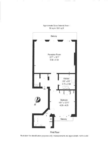 1 Bedrooms Flat to rent in Eaton Place, Belgravia, London SW1X