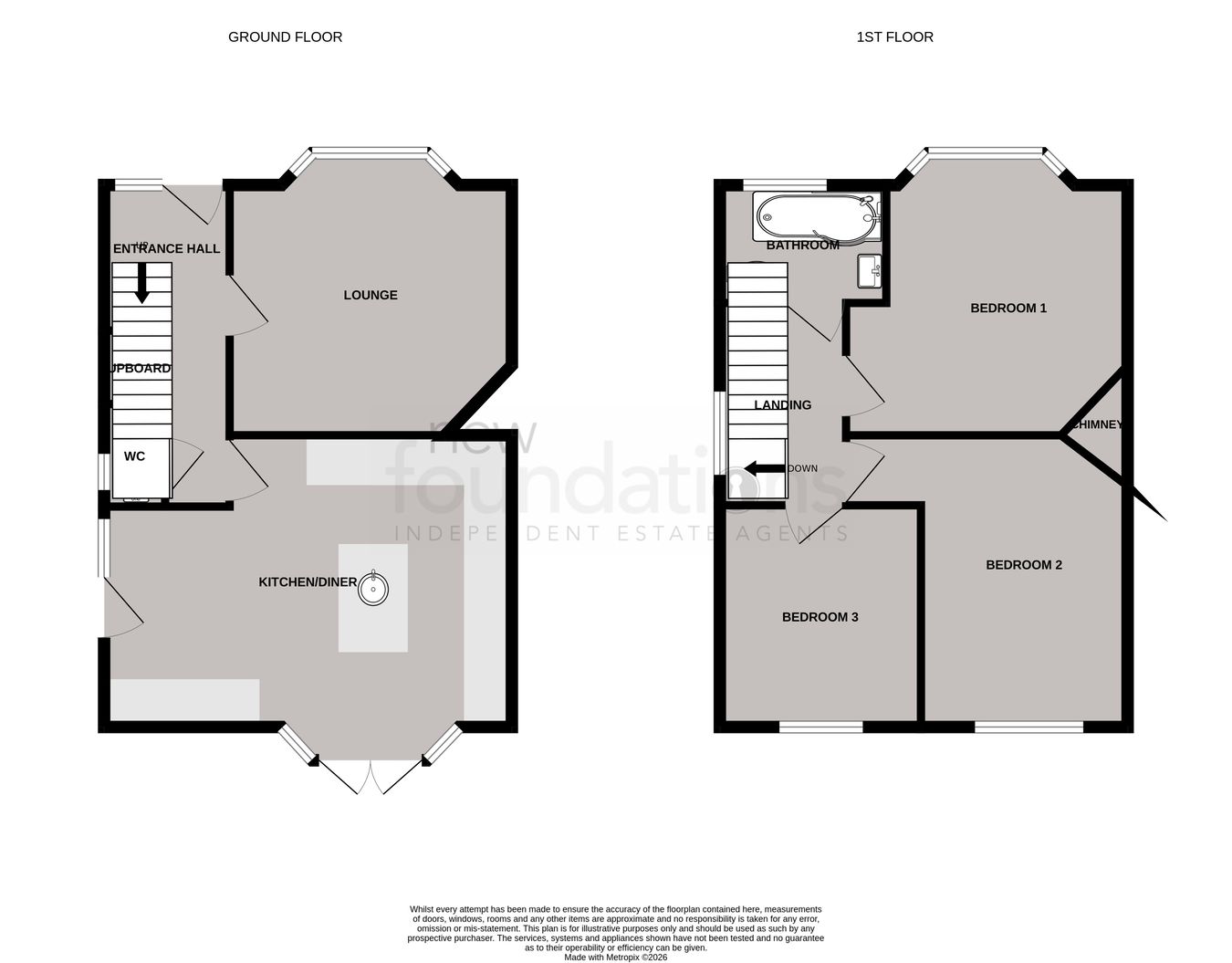 44, Colebrooke Road, Bexhill-on-Sea floorplan