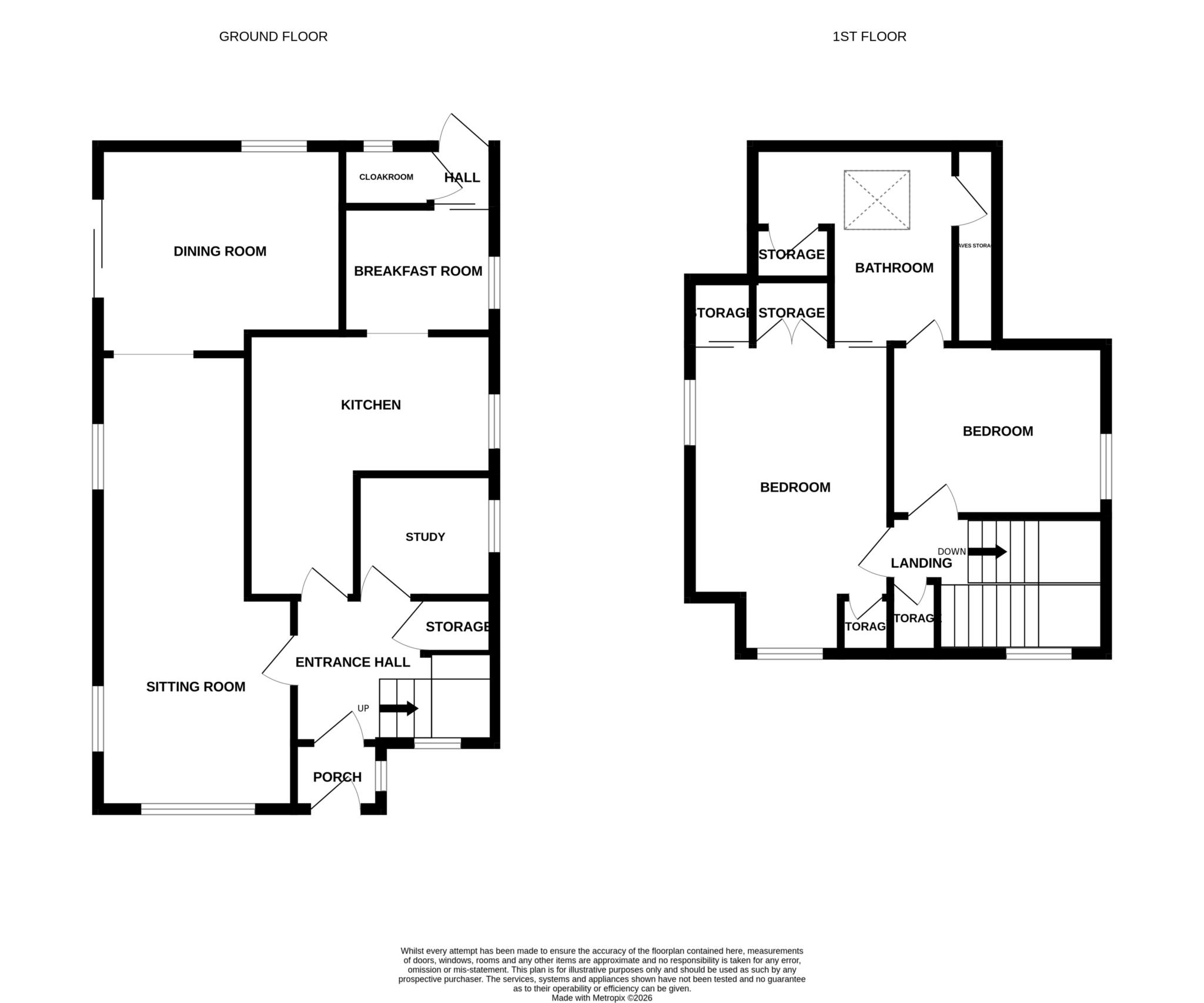 80, Church Street, Eastbourne floorplan
