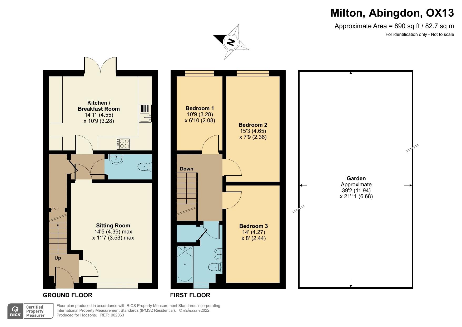 Mitchell Way, Milton, Abingdon OX13, 3 bedroom semidetached house for