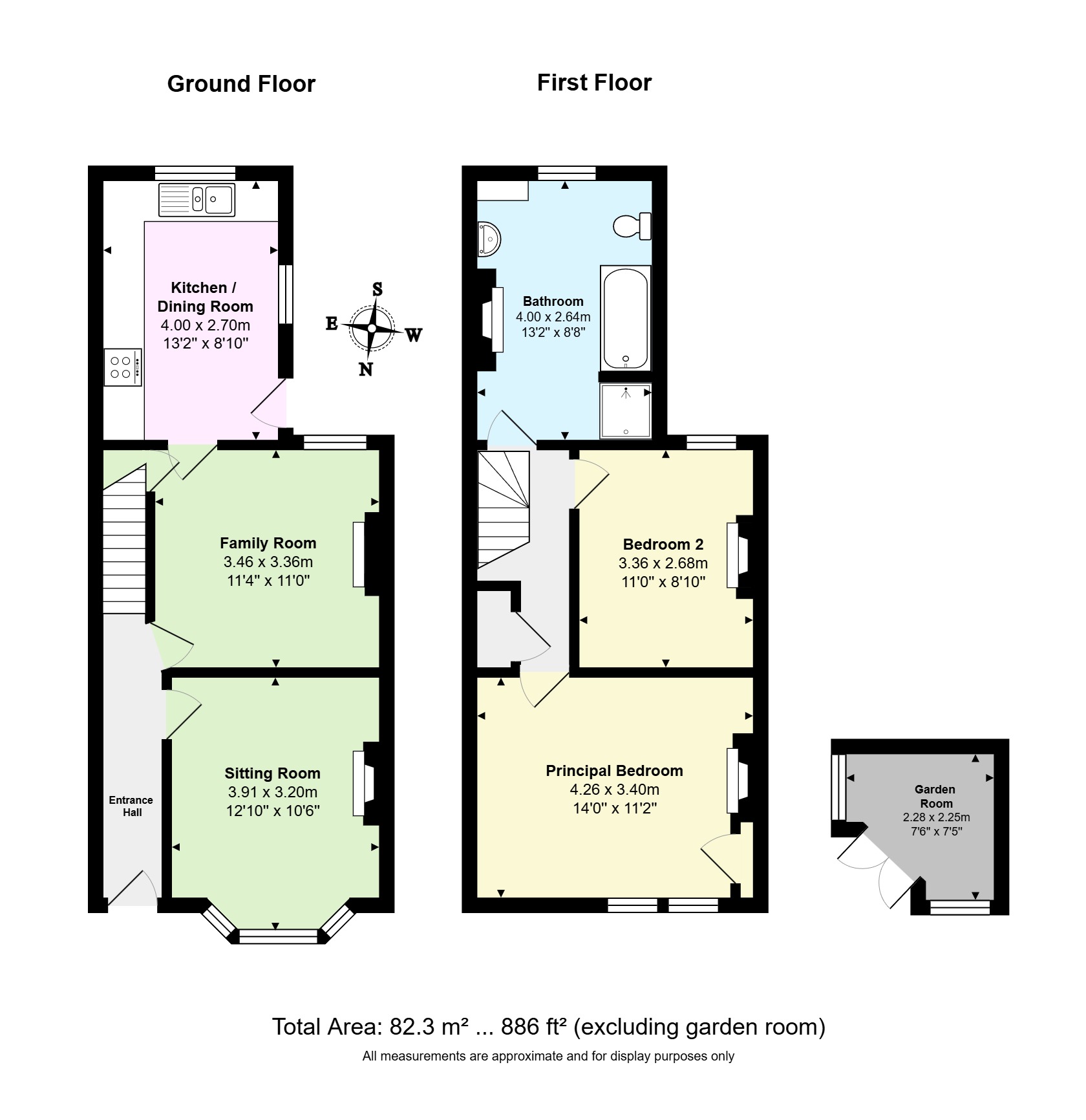34, Marshall Road, Cambridgeshire floorplan