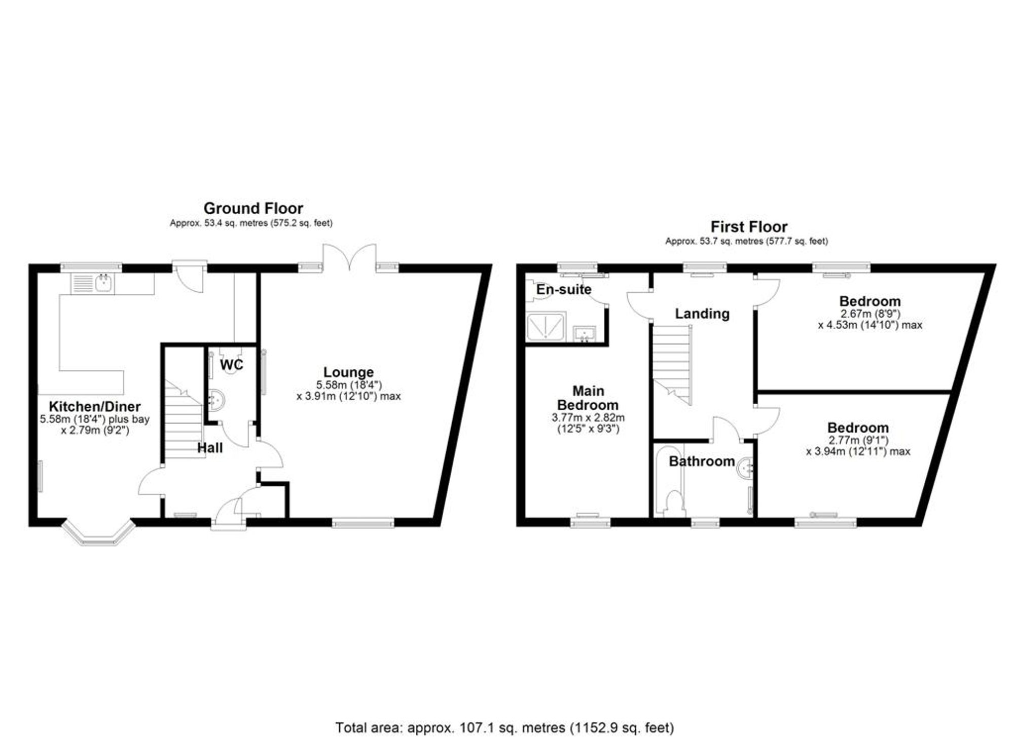 12 Atlas Close, West Malling floorplan