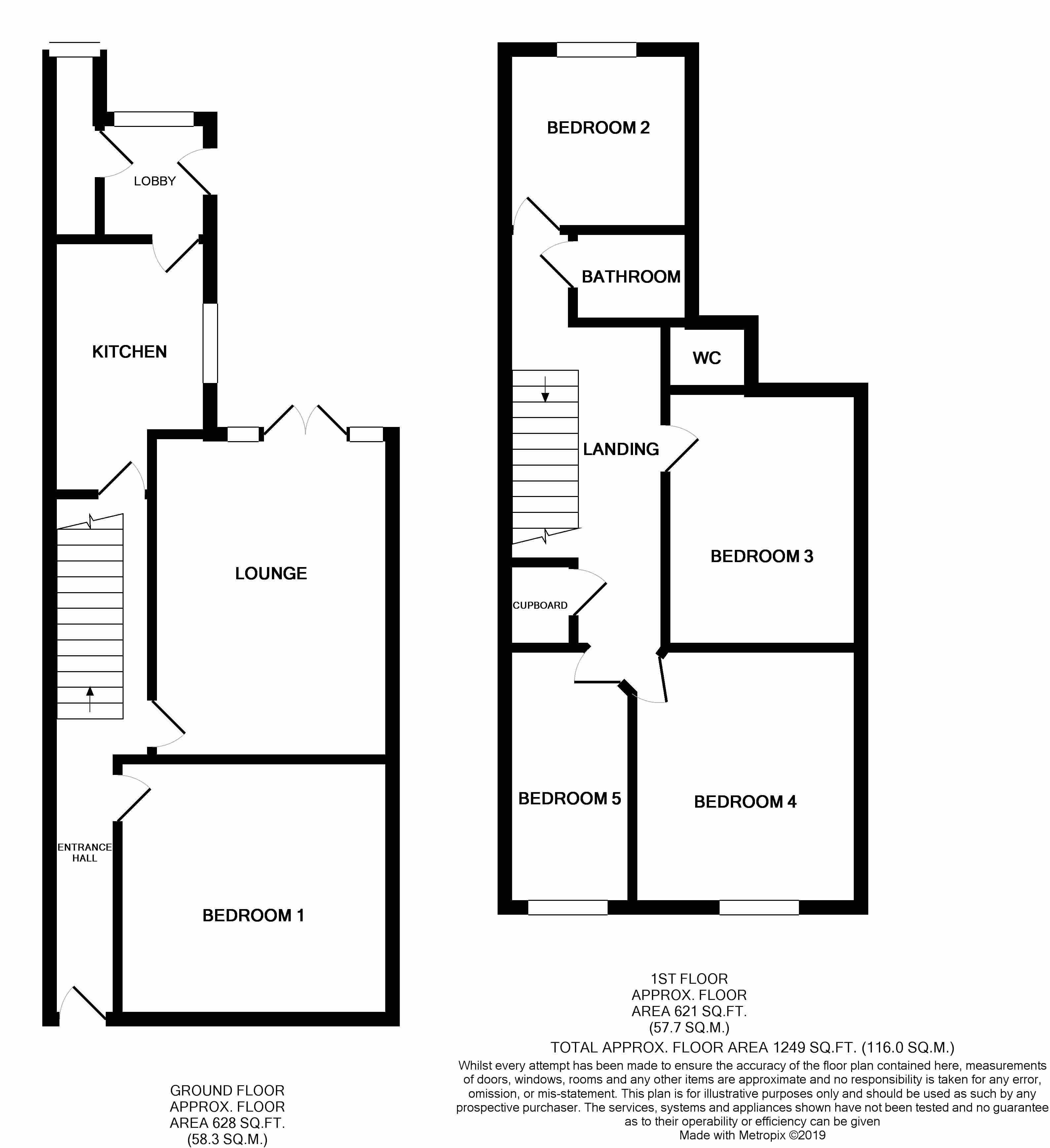 4 Bedrooms Terraced house for sale in St Pauls Road, Northampton NN2