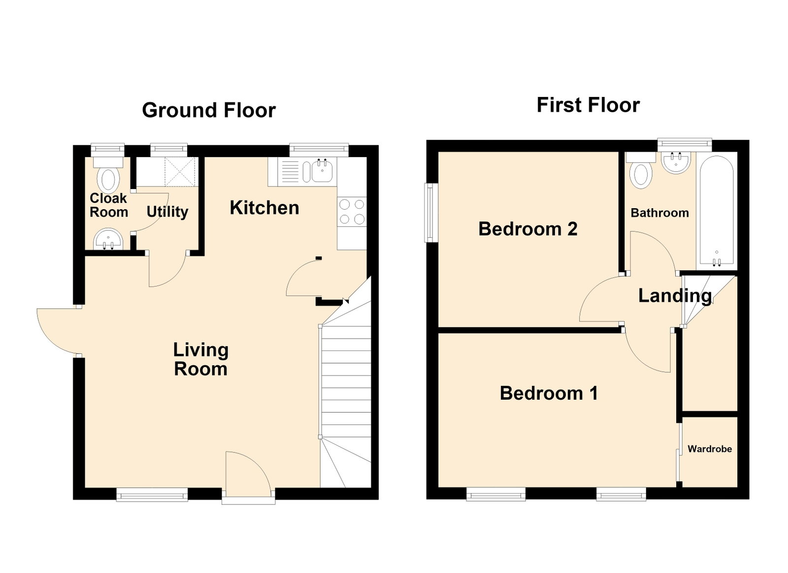 Old Railway Mews, Swadlincote floorplan