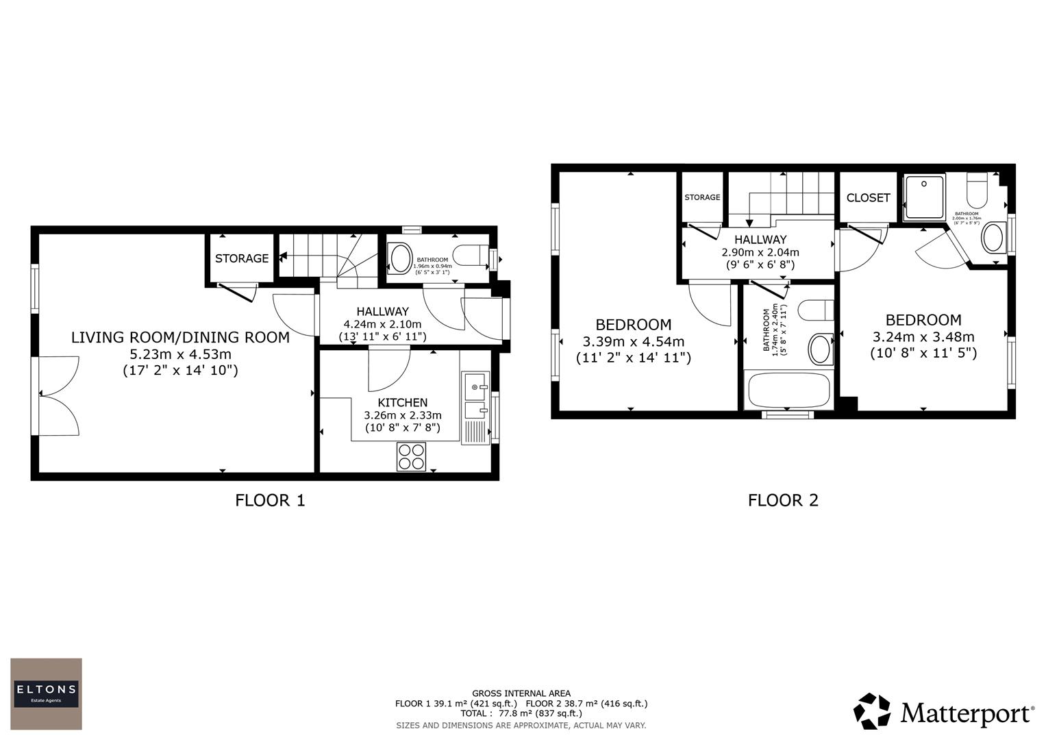 33, Centenary Road, Horsham floorplan