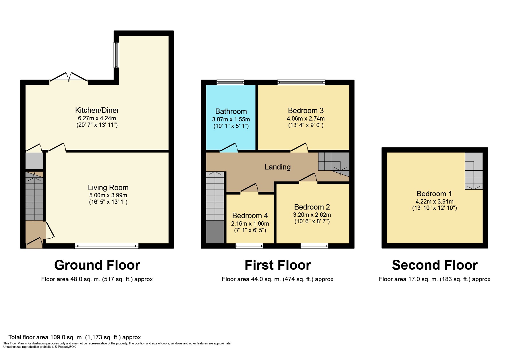 4 bed terraced house for sale in Quarmby Road, Quarmby, Huddersfield