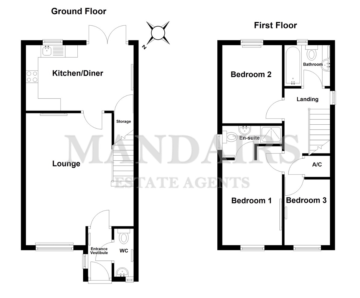 53 Swan Gardens, Peterborough floorplan