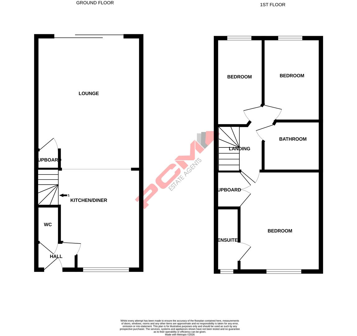 25, Little Acres Way, Hastings floorplan