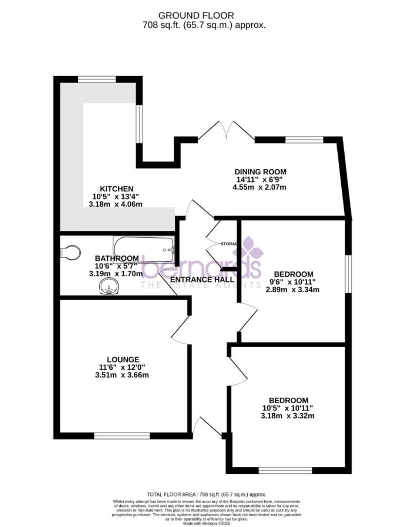 Shaftesbury Avenue, Waterlooville floorplan