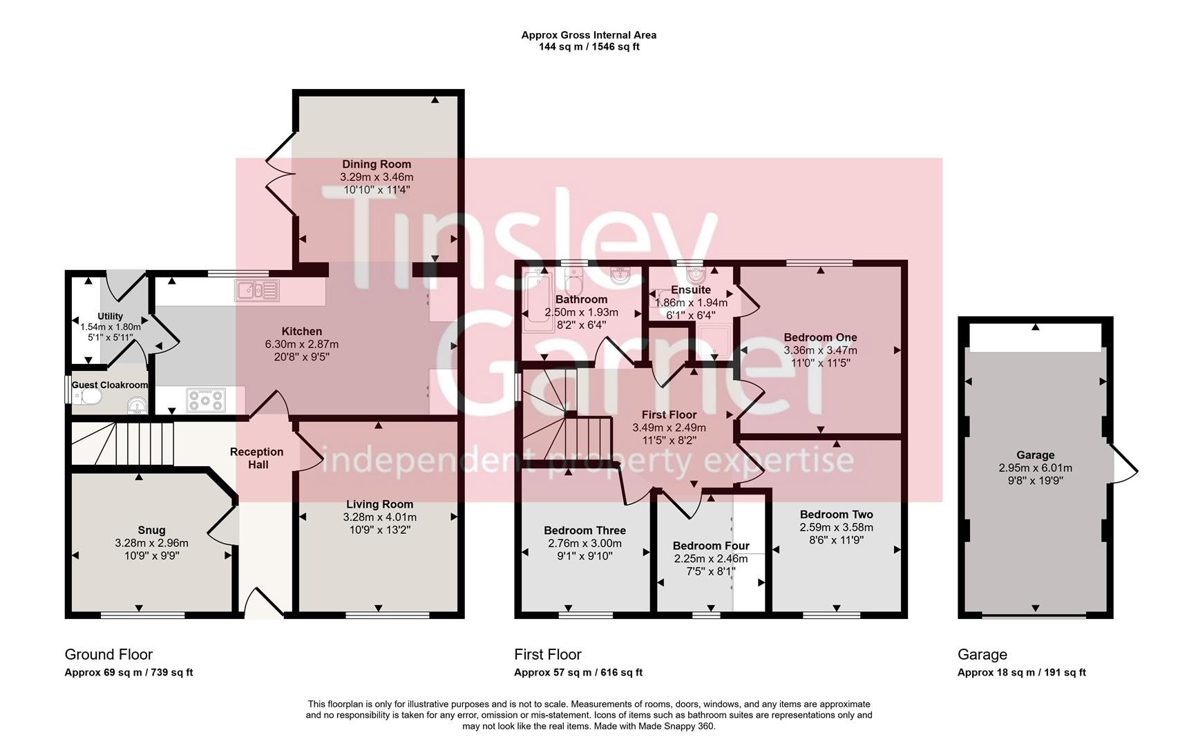 13, Brassington Road, Stone floorplan