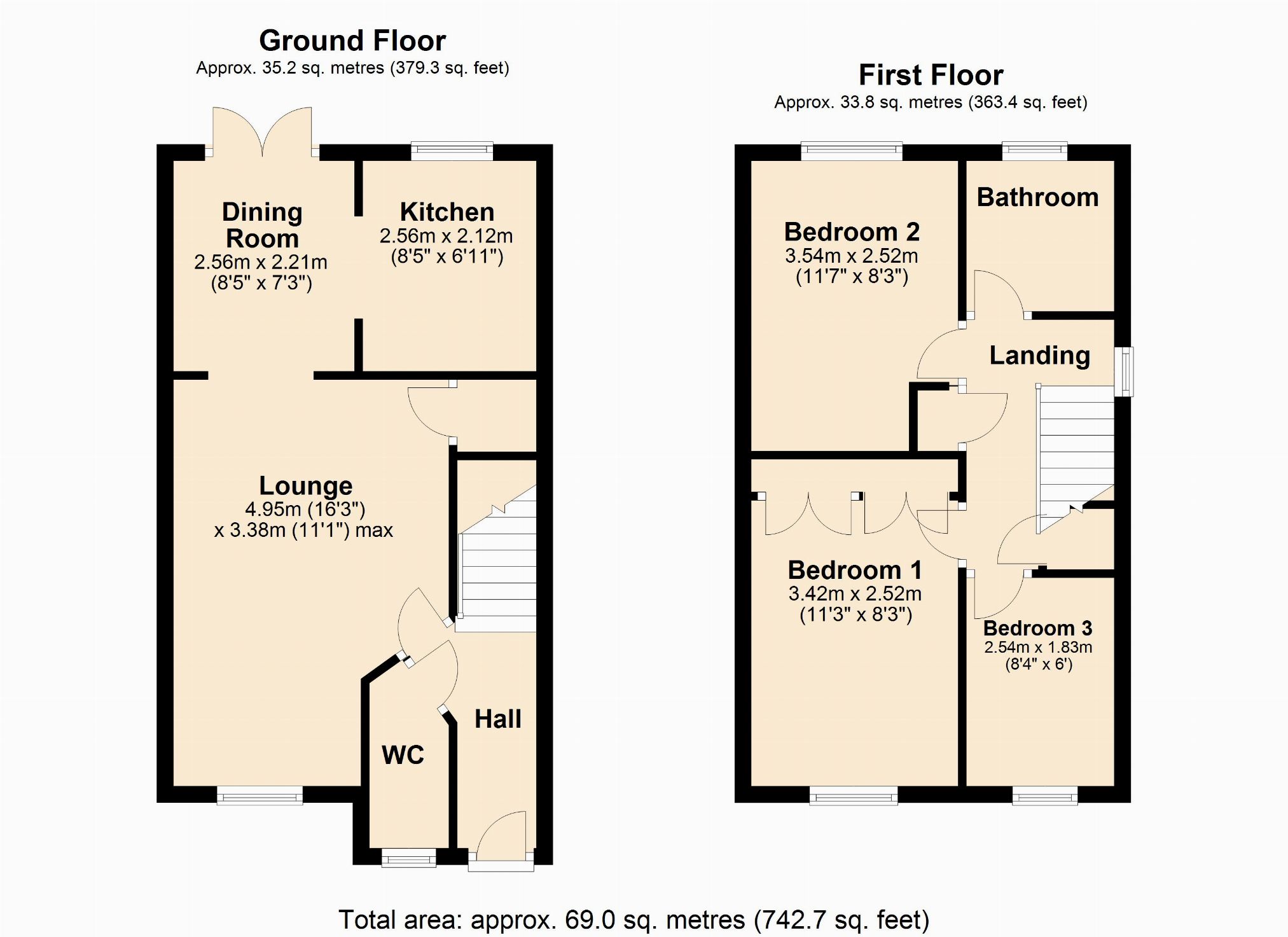 3 Bedrooms Semi-detached house for sale in Skinner Avenue, Upton, Northampton NN5