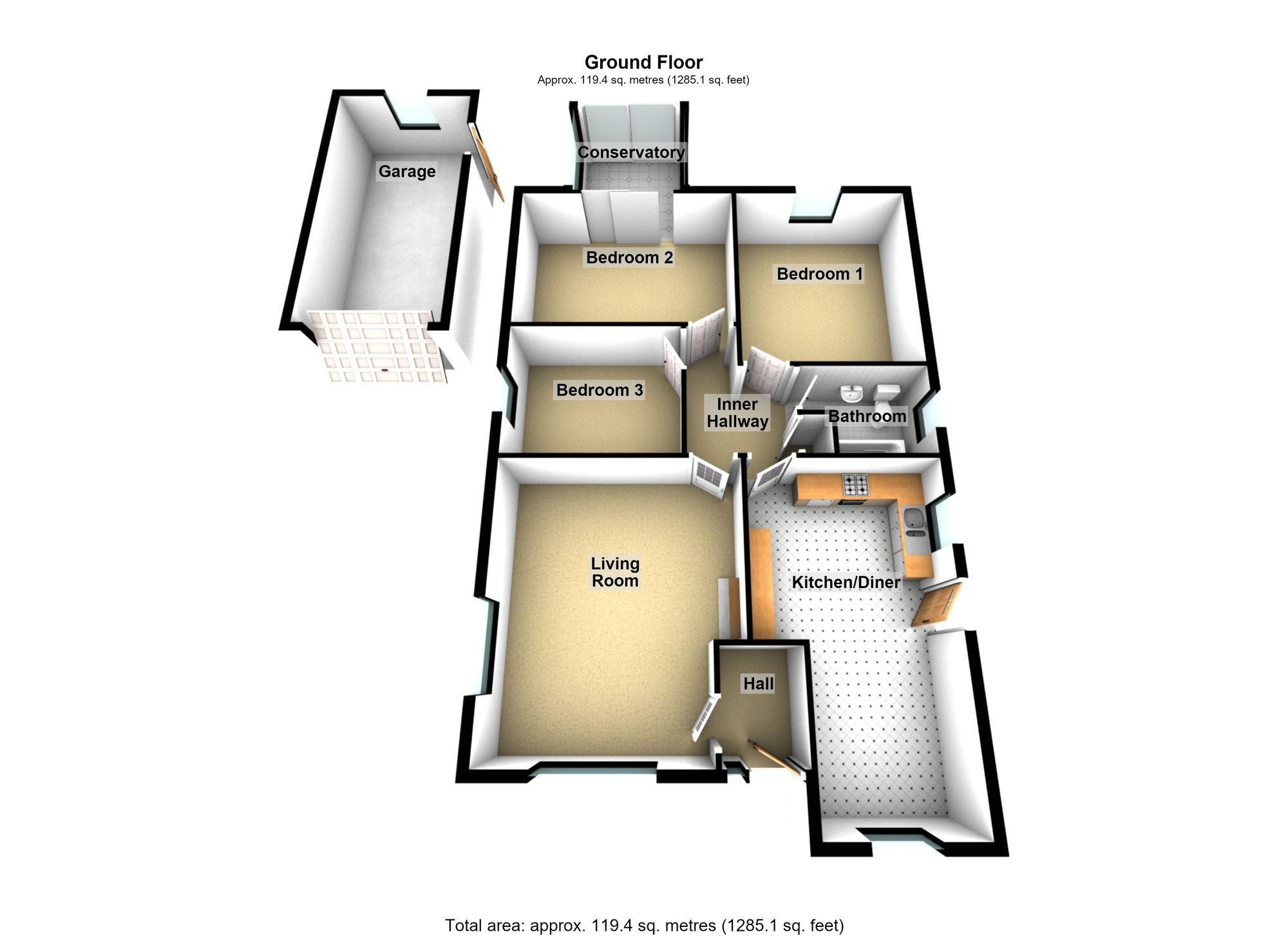 Elldra Marlborough Avenue, Doncaster floorplan