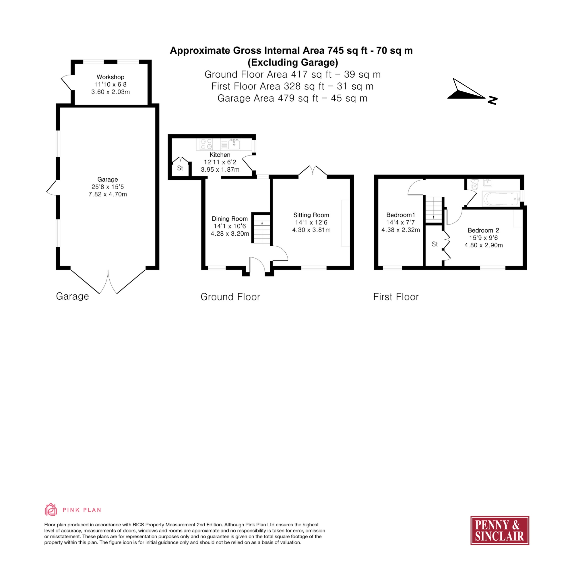19, Church Lane, Watlington floorplan
