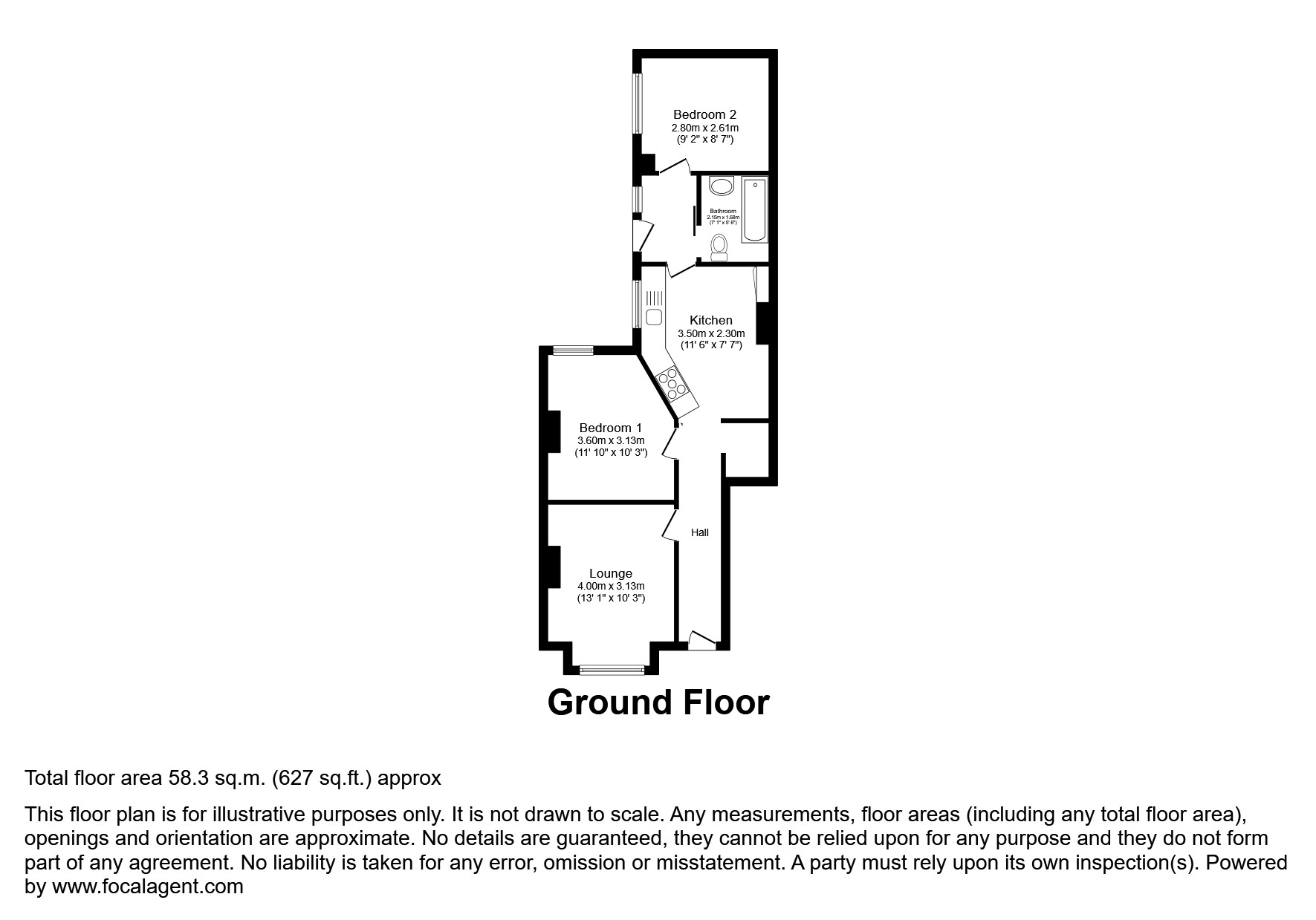 Lyndhurst Road, London floorplan