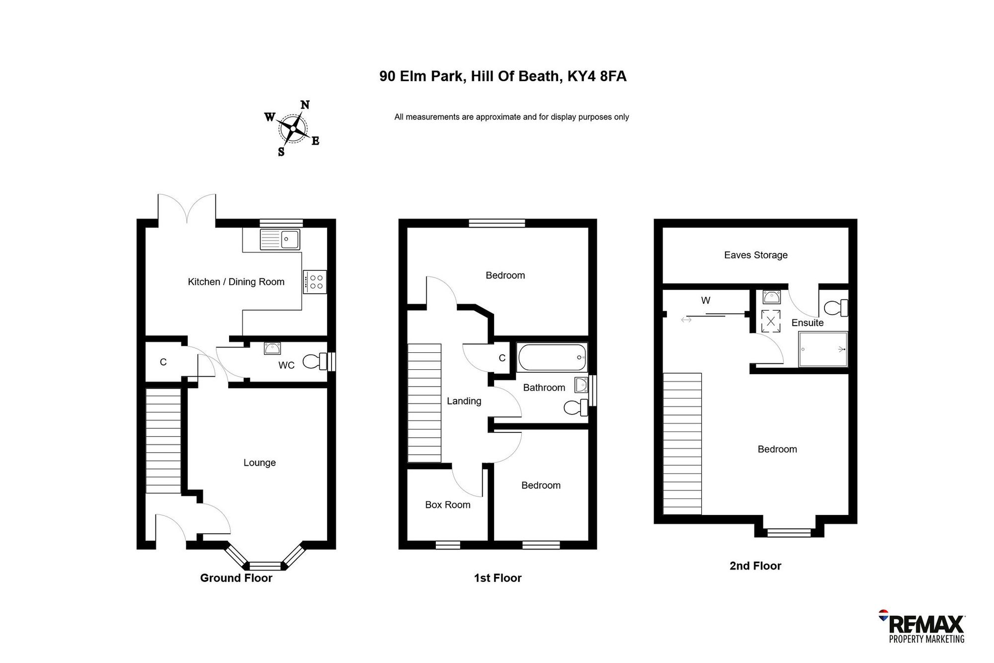 90 Elm Park, Cowdenbeath floorplan