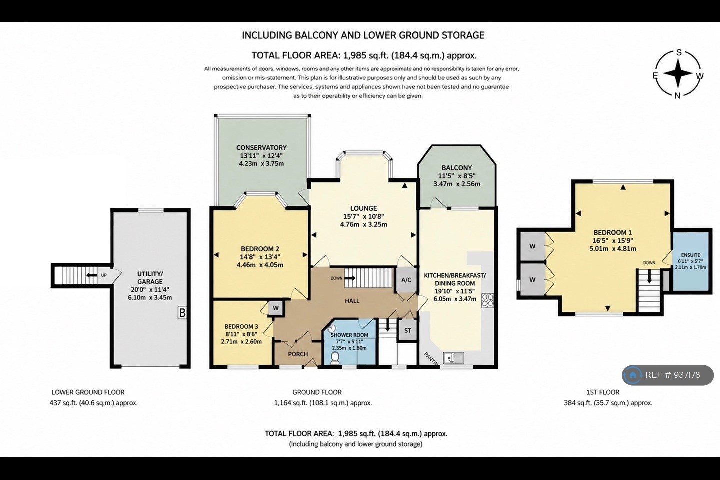 Castledene Crescent, Poole floorplan