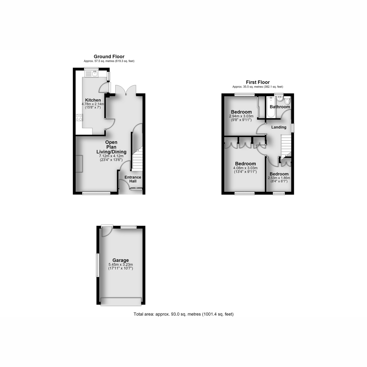 18, Beech Walk, Cromford floorplan