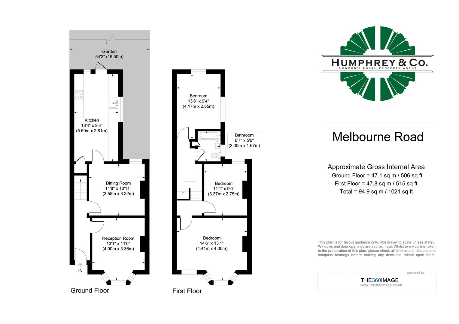 41 Melbourne Road, Melbourne Road, London floorplan