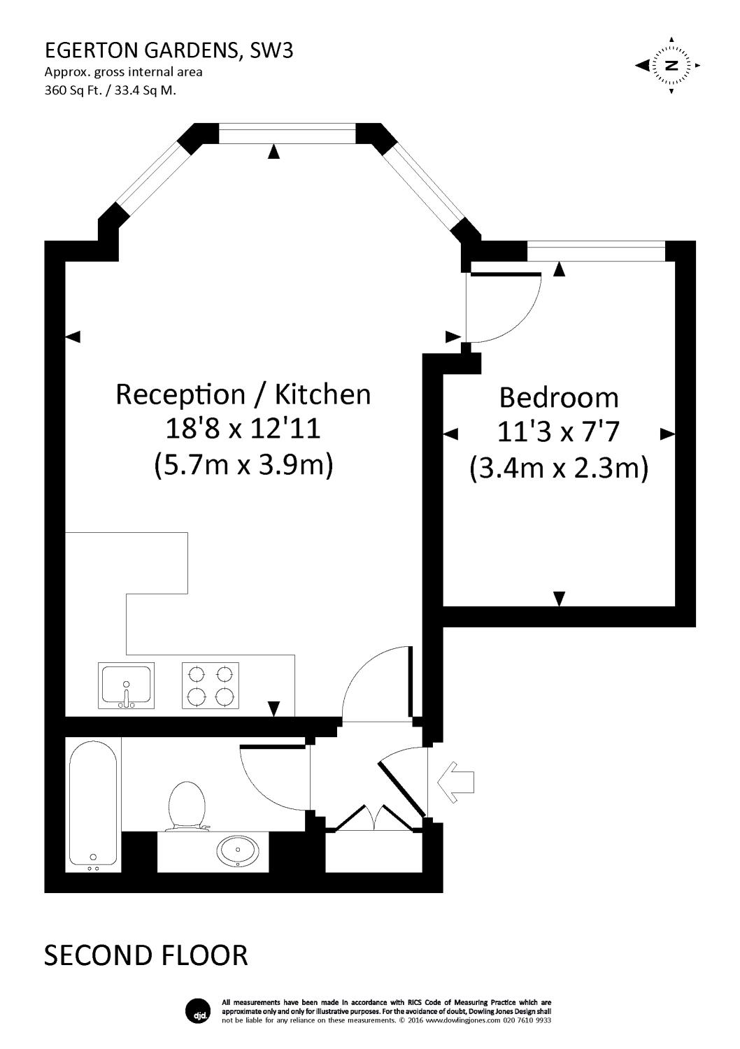 1 Bedrooms Flat to rent in Egerton Gardens, London SW3