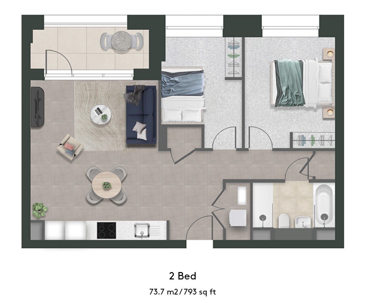 27, Linear Place, London floorplan