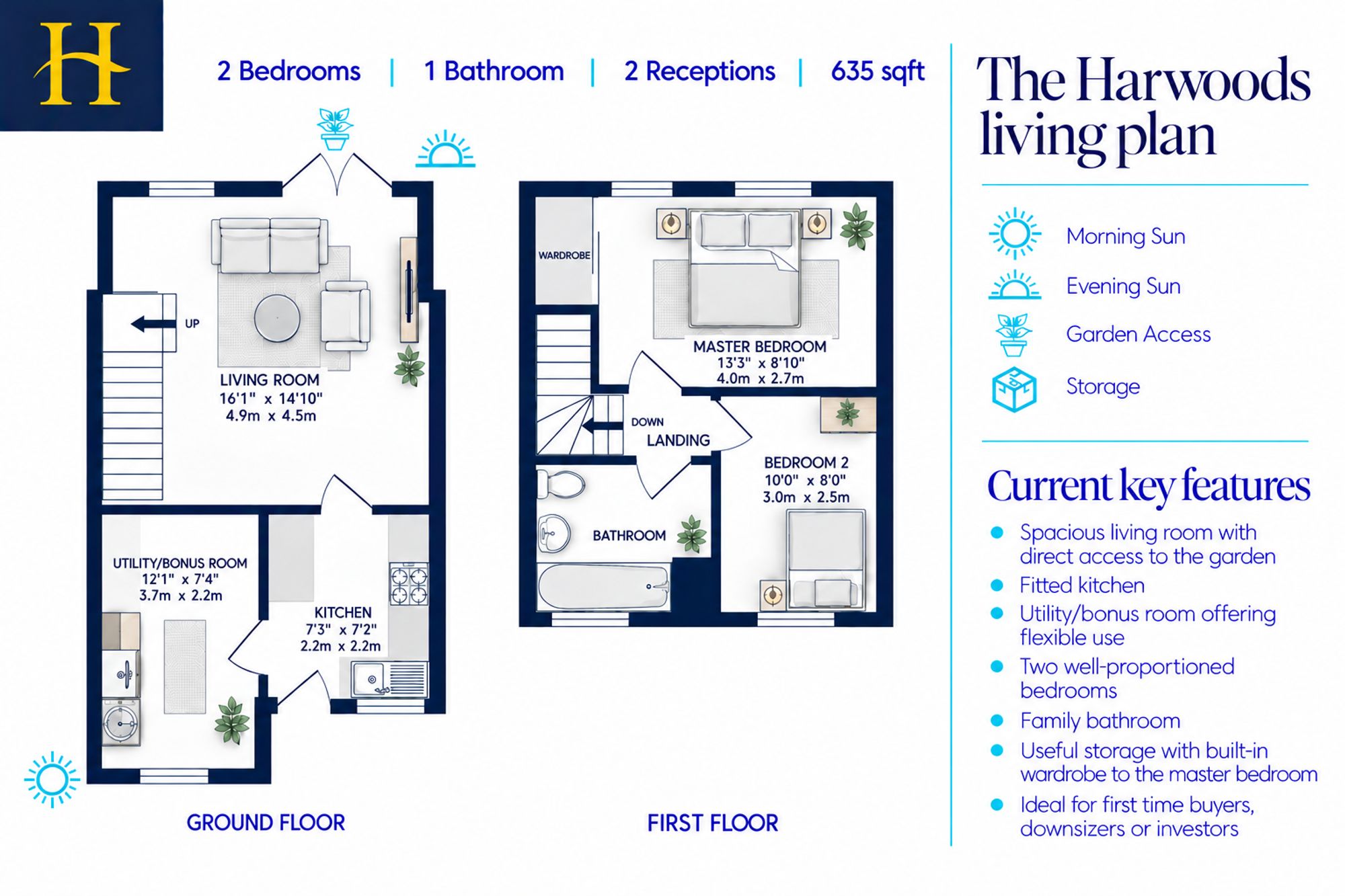 2 Challis Place, Bracknell floorplan