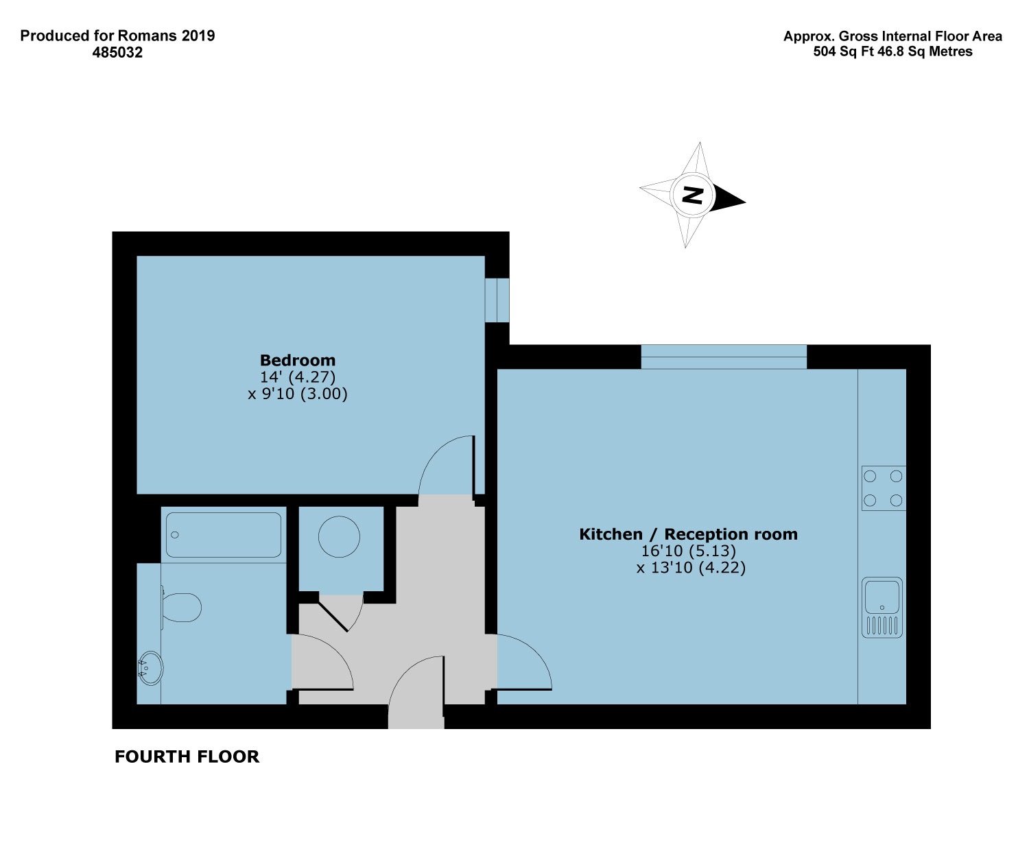 1 Bedrooms Flat for sale in Castle House, Desborough Road, High Wycombe HP11