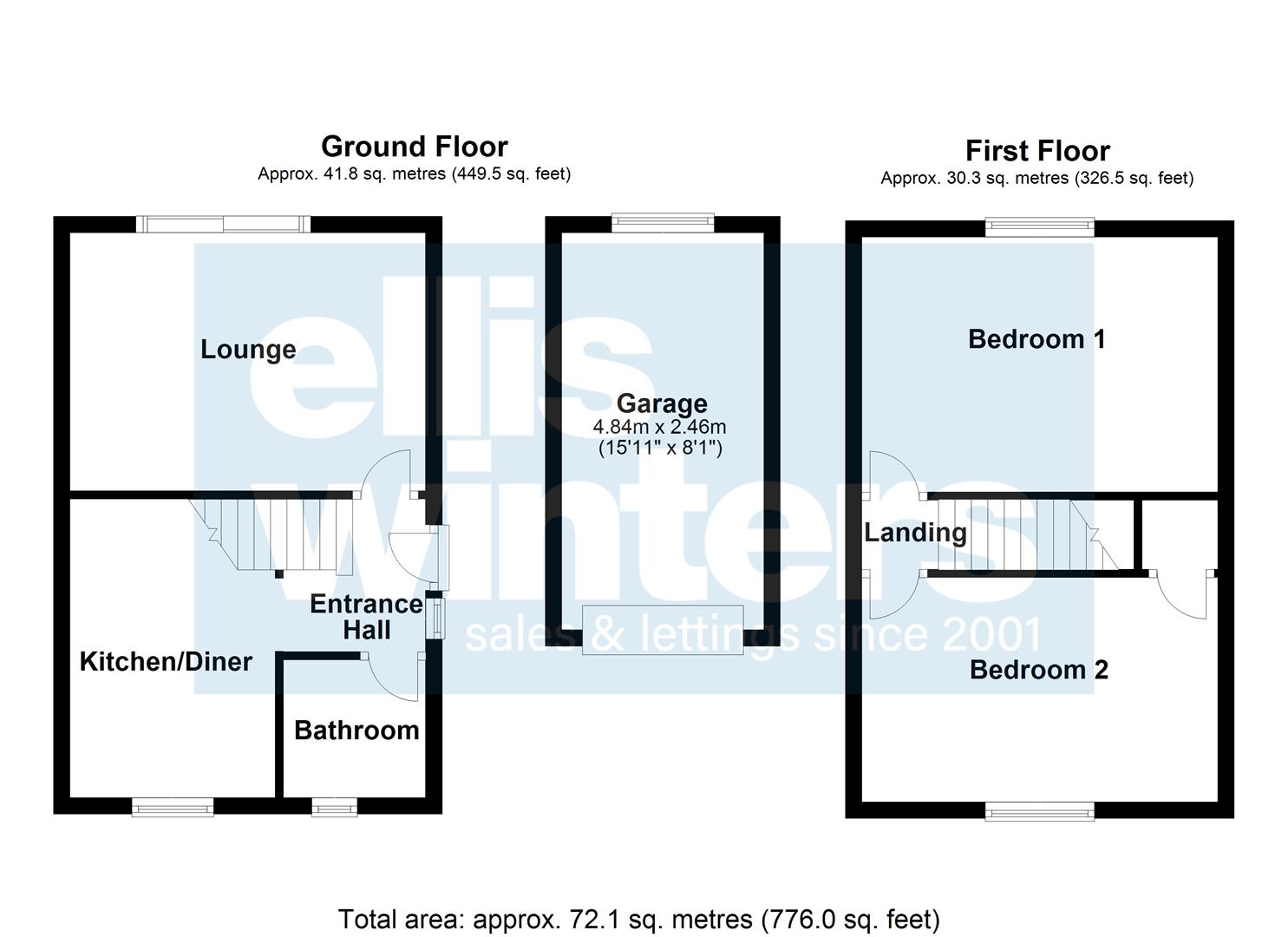27, Tennyson Avenue, St. Ives floorplan