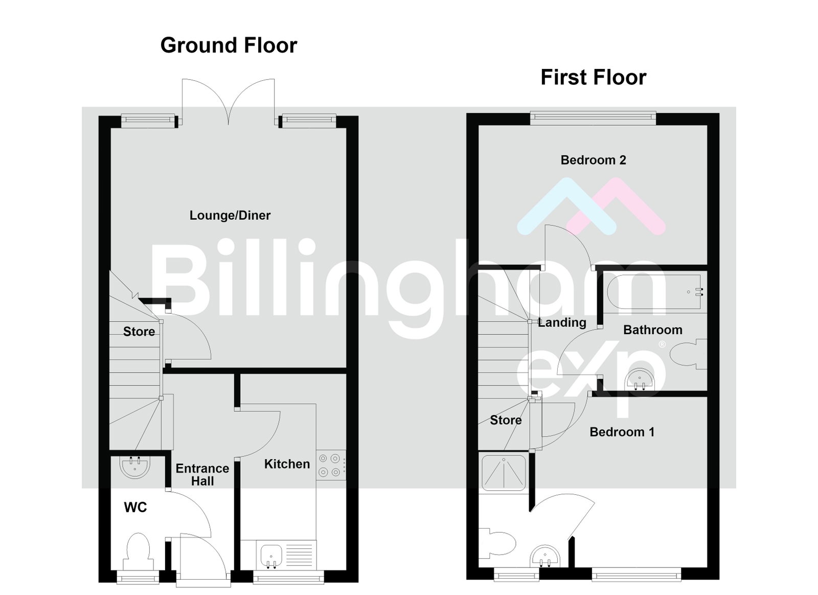 12, Rosemary Road, Tipton floorplan