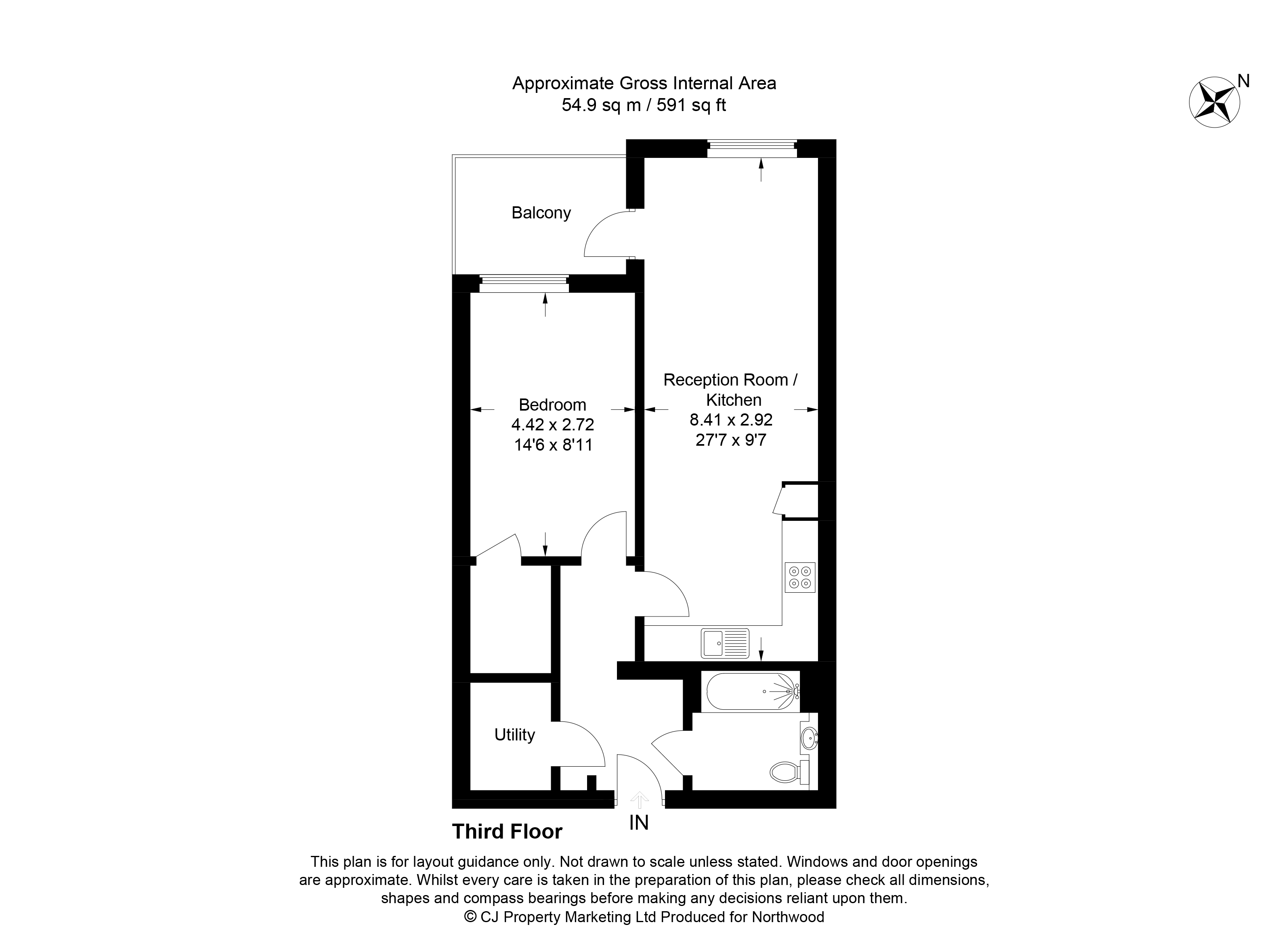Holloway Road, Islington, London N7, 1 bedroom flat for sale 65428120 PrimeLocation