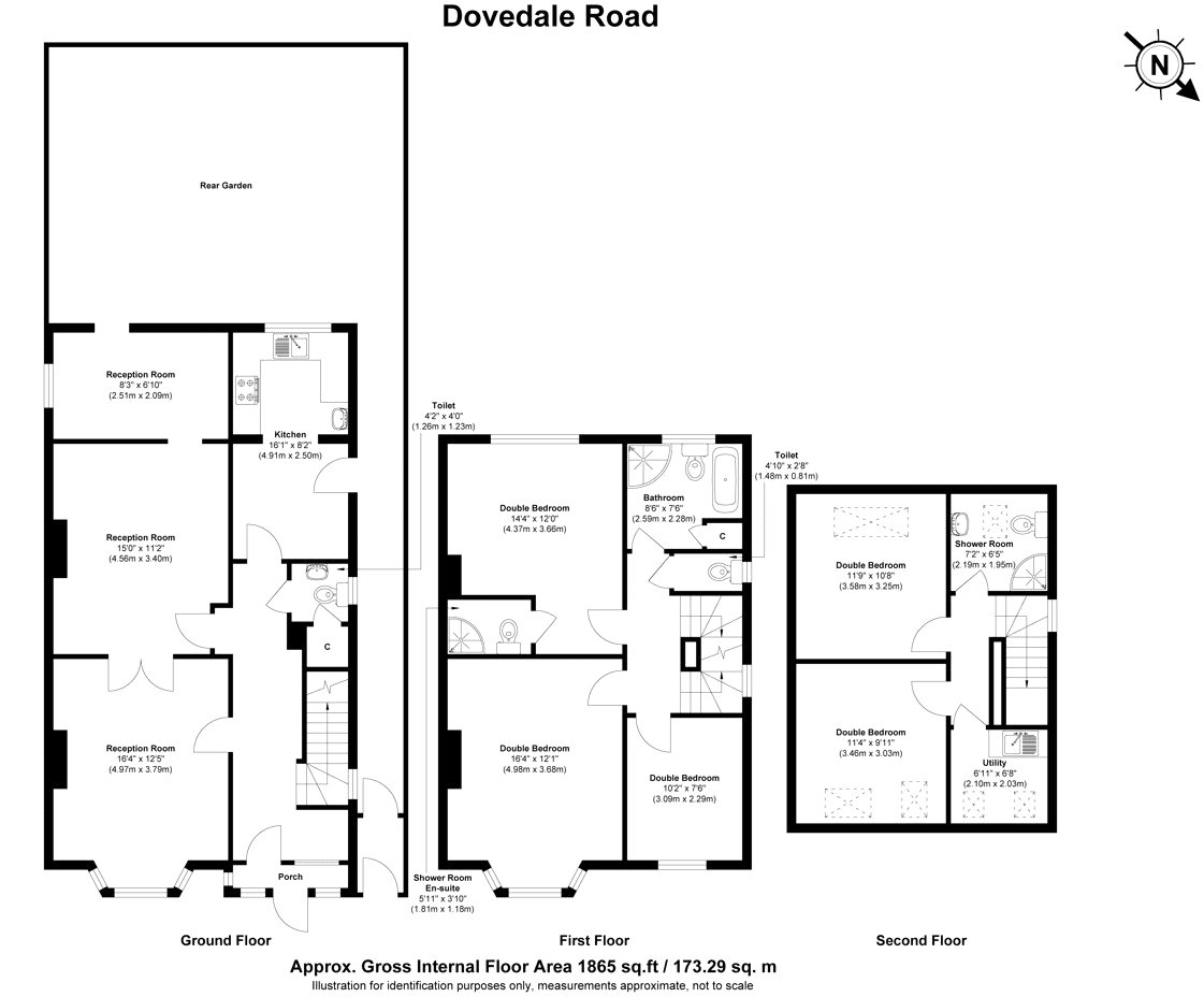 6, Dovedale Road, East Dulwich floorplan