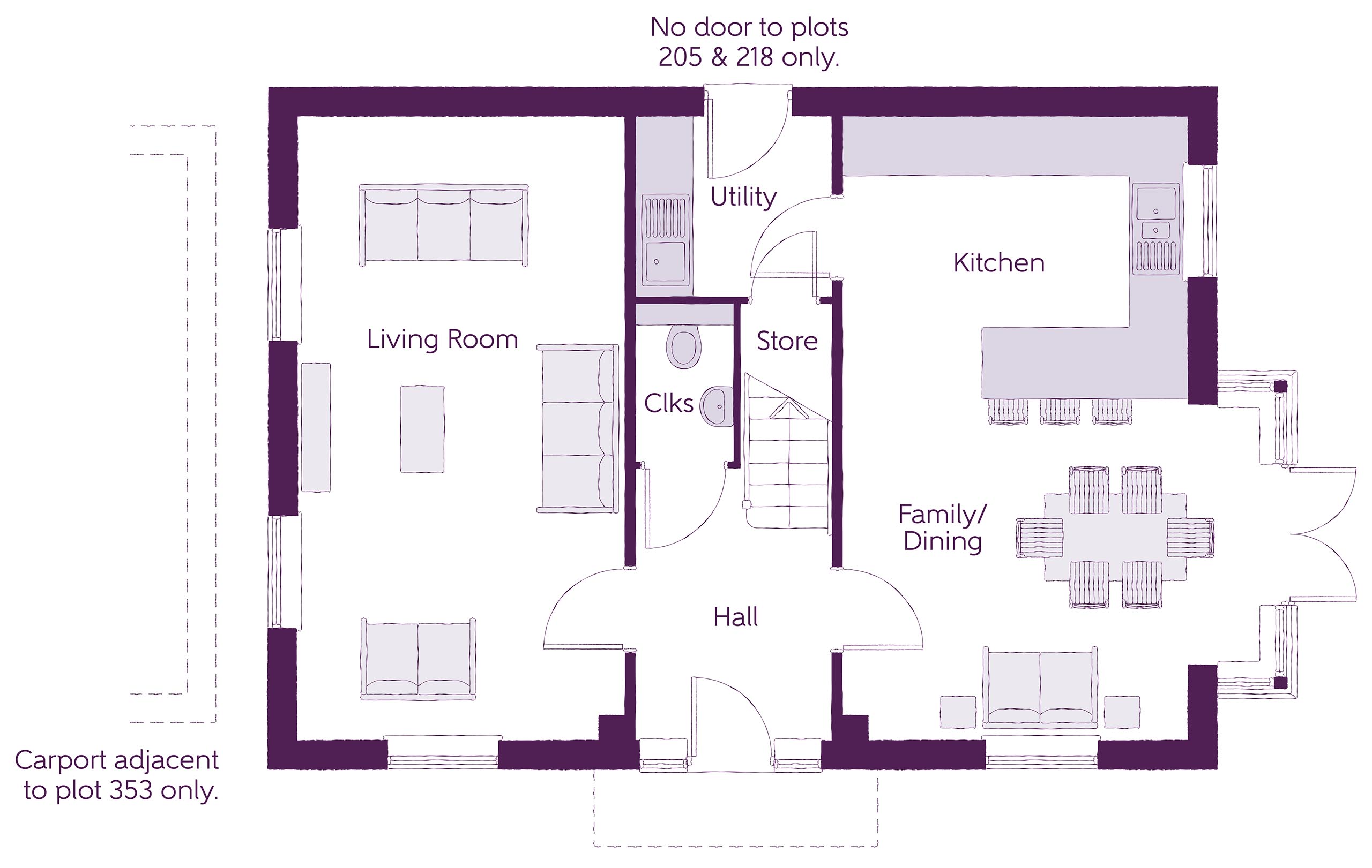 205, Off Calverton Lane, Milton Keynes floorplan