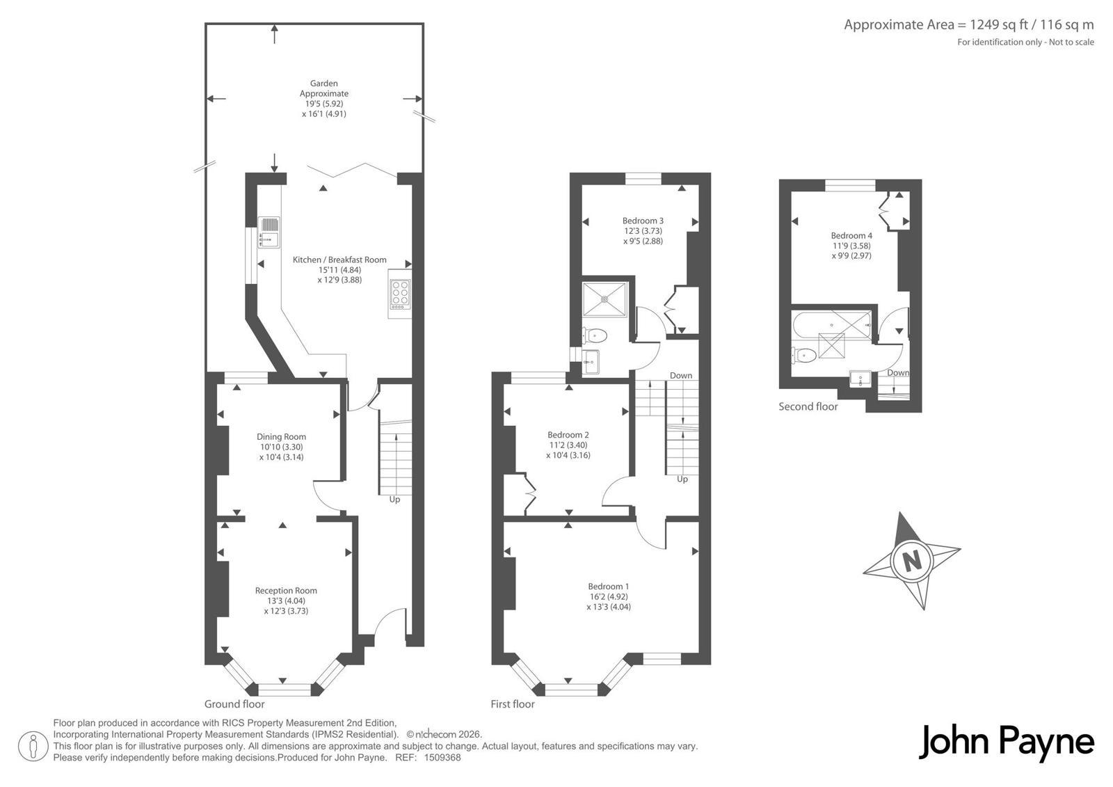 36, Circus Street, London floorplan