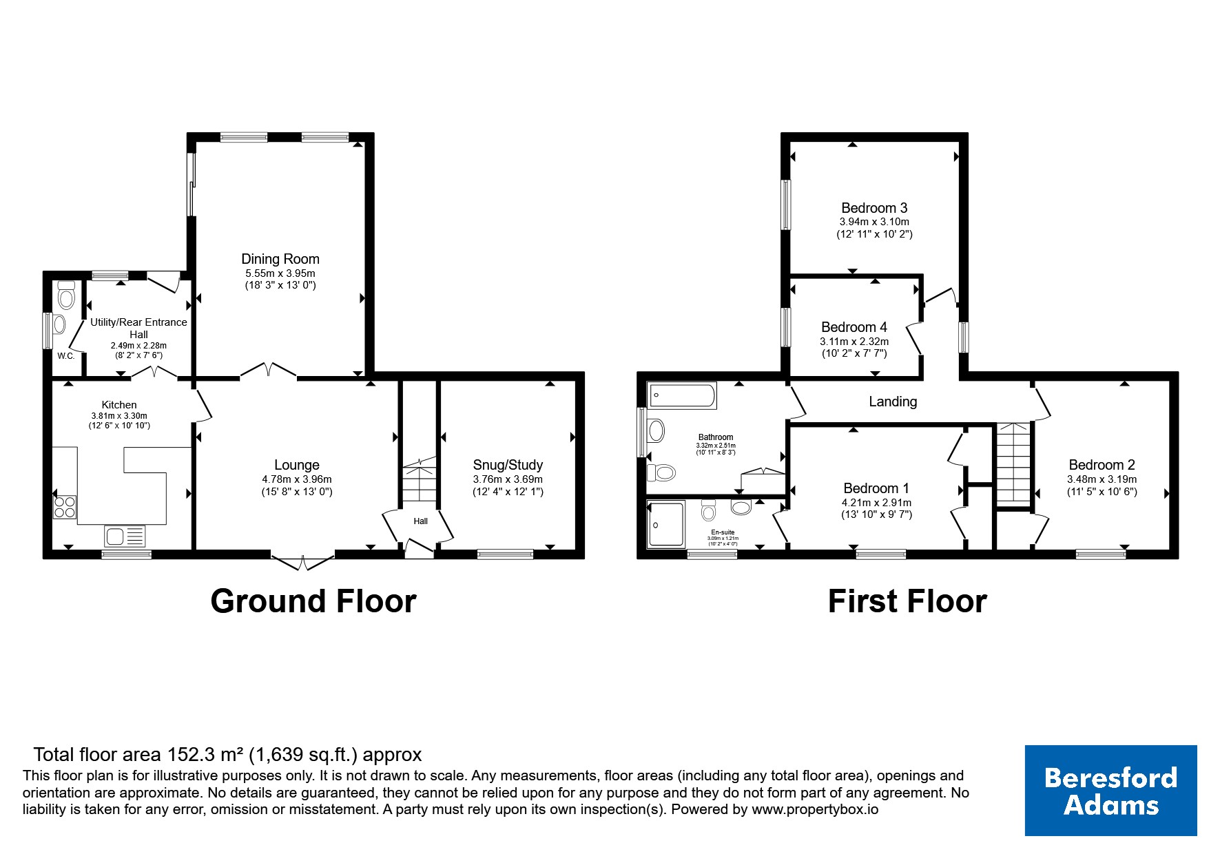 Clith House,, Old Road, Wrexham floorplan