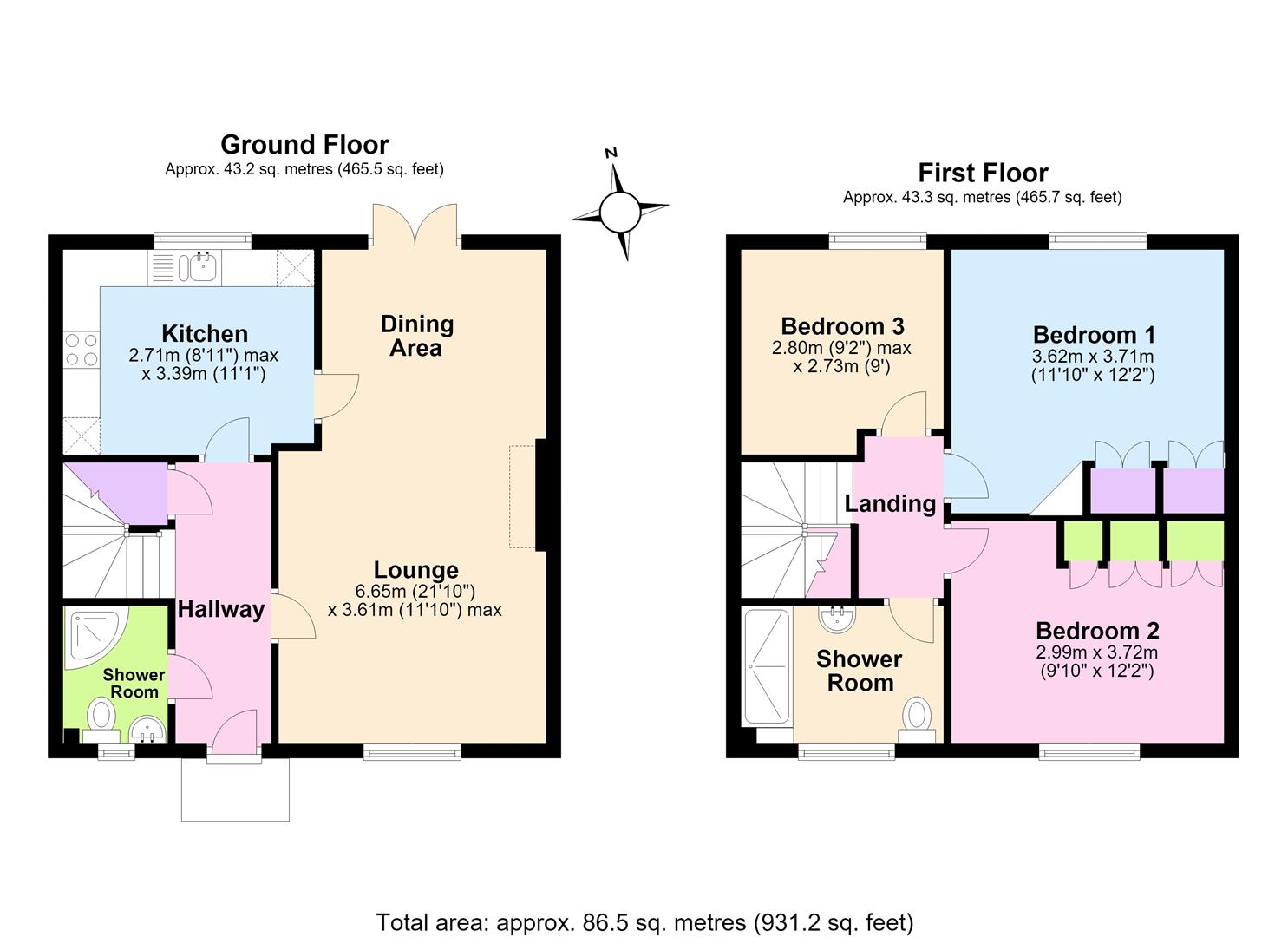5, The Tanyard, Bromyard floorplan