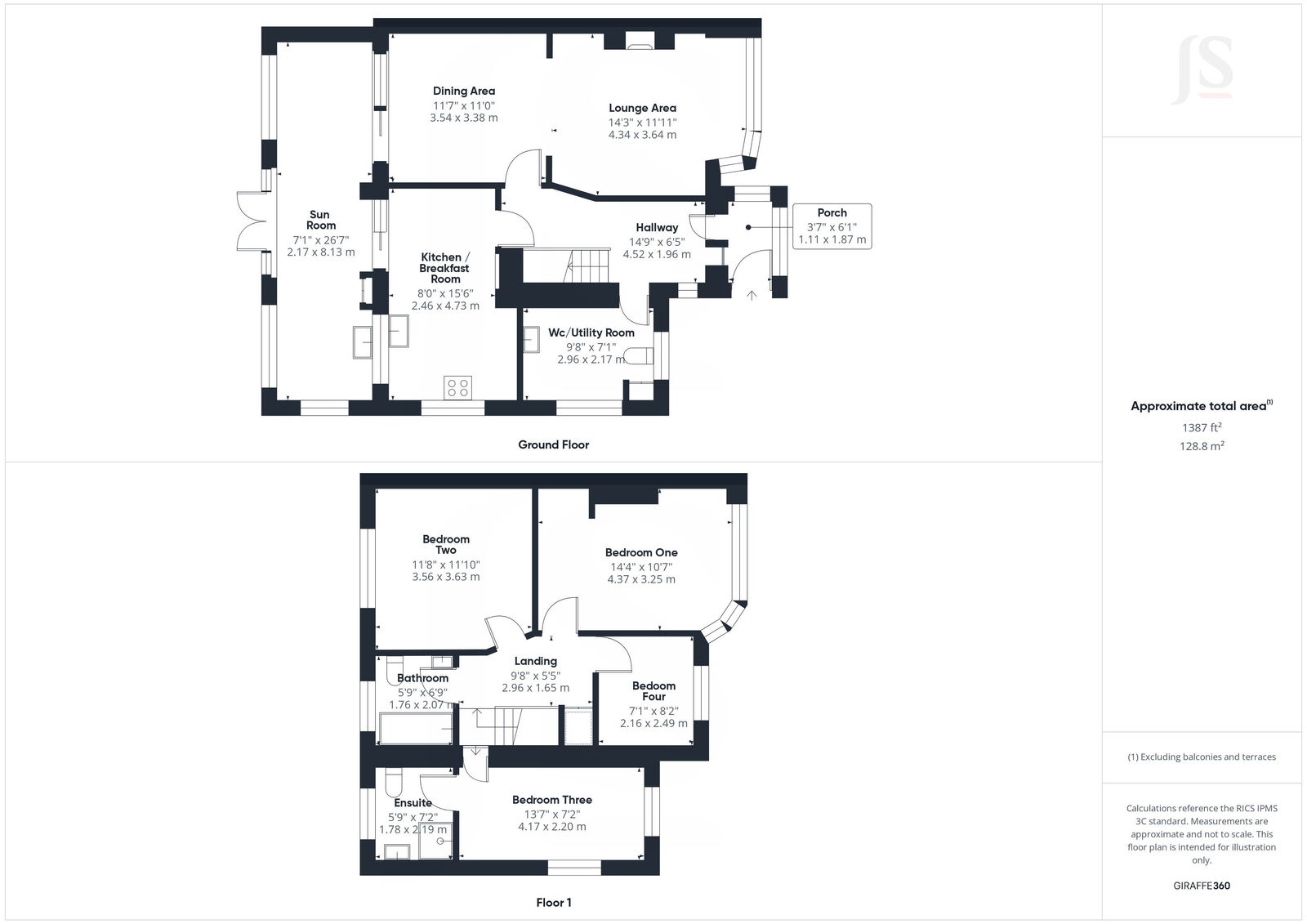 17, Foredown Drive, Portslade floorplan