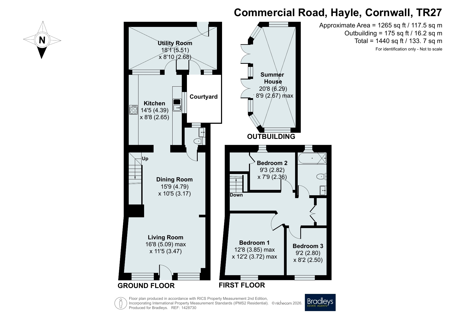50 Commercial Road, Hayle Cornwall, Cornwall floorplan