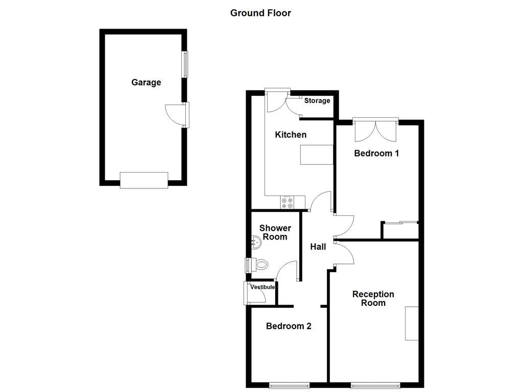 1, Queen Elizabeth Crescent, Accrington floorplan