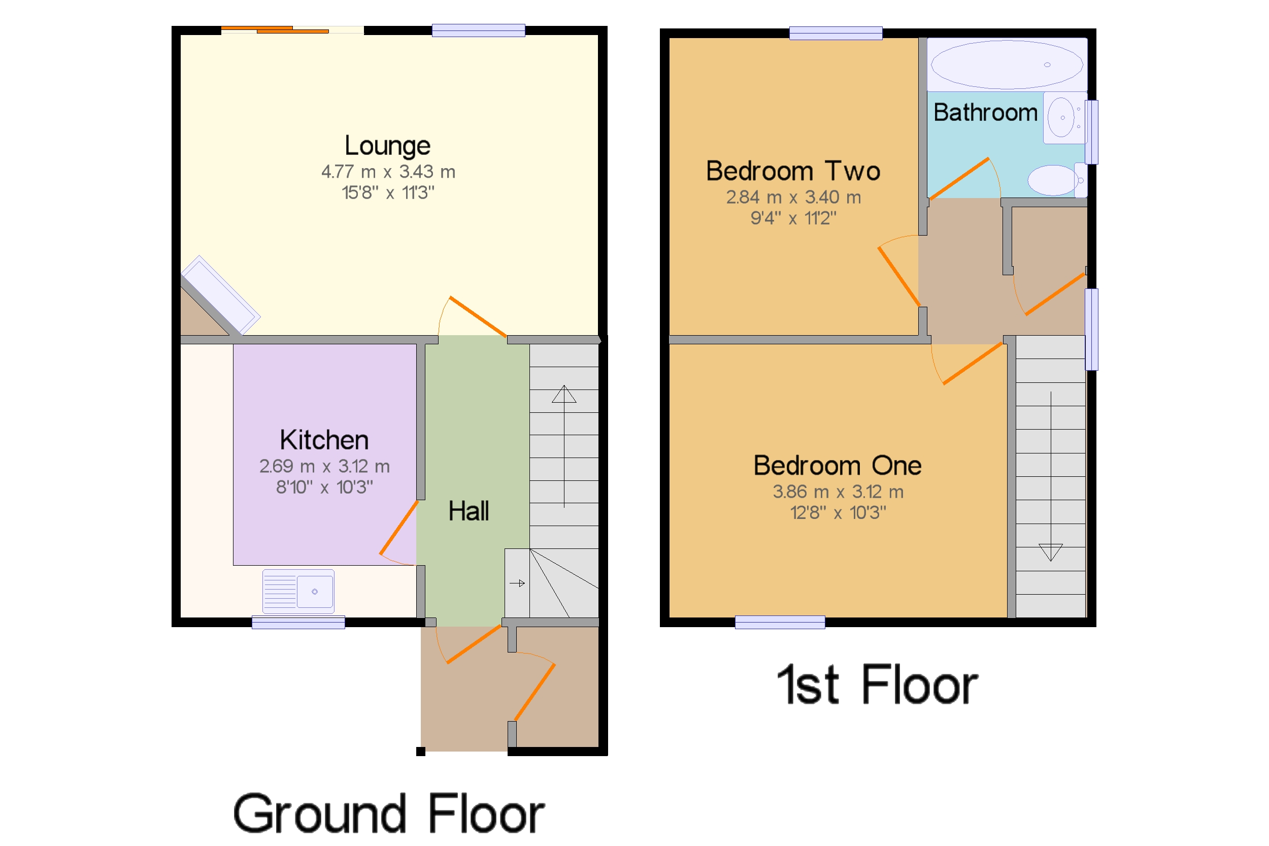 4, Meadow Court, Great Yarmouth floorplan
