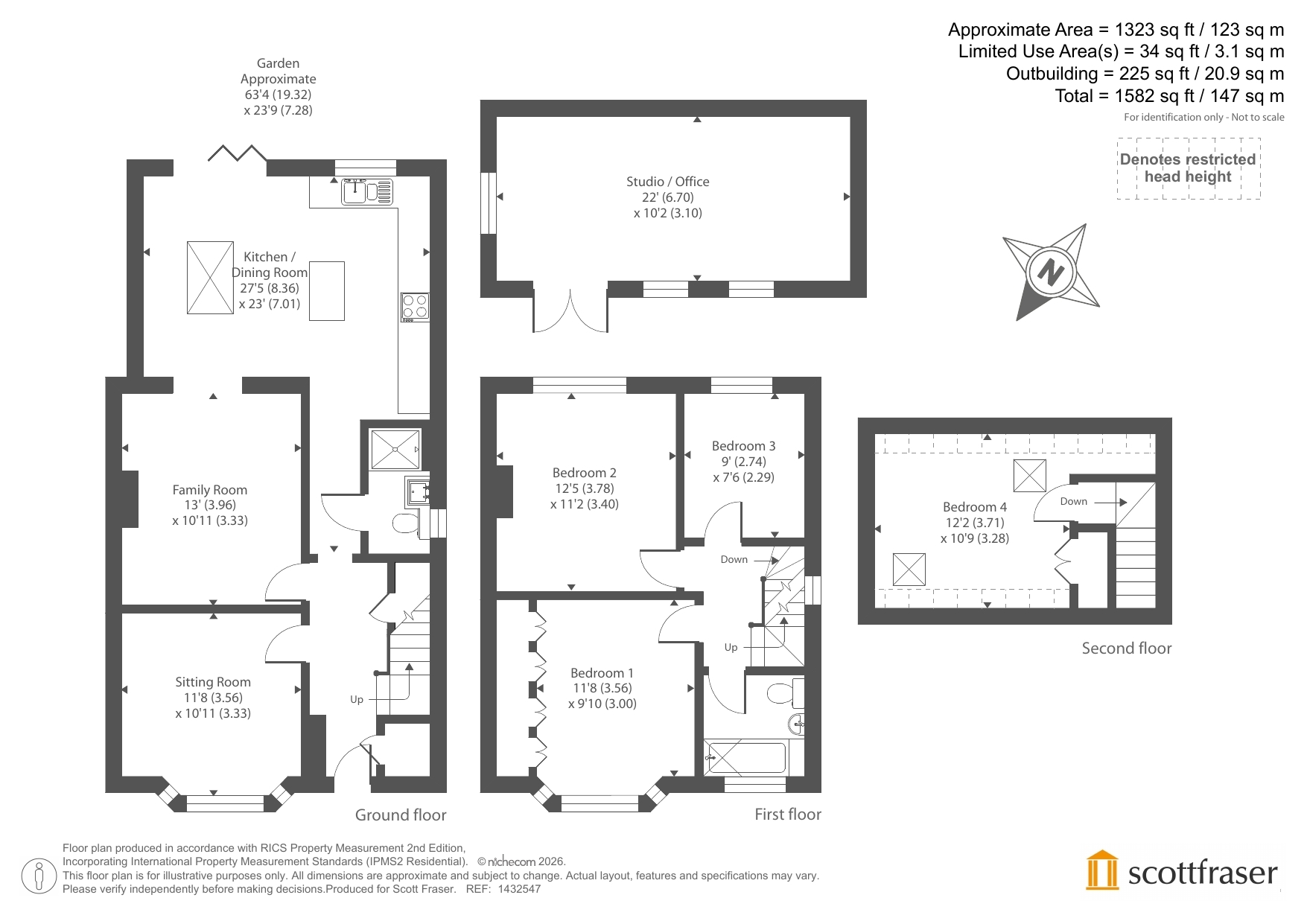28, Coniston Avenue, Oxford floorplan