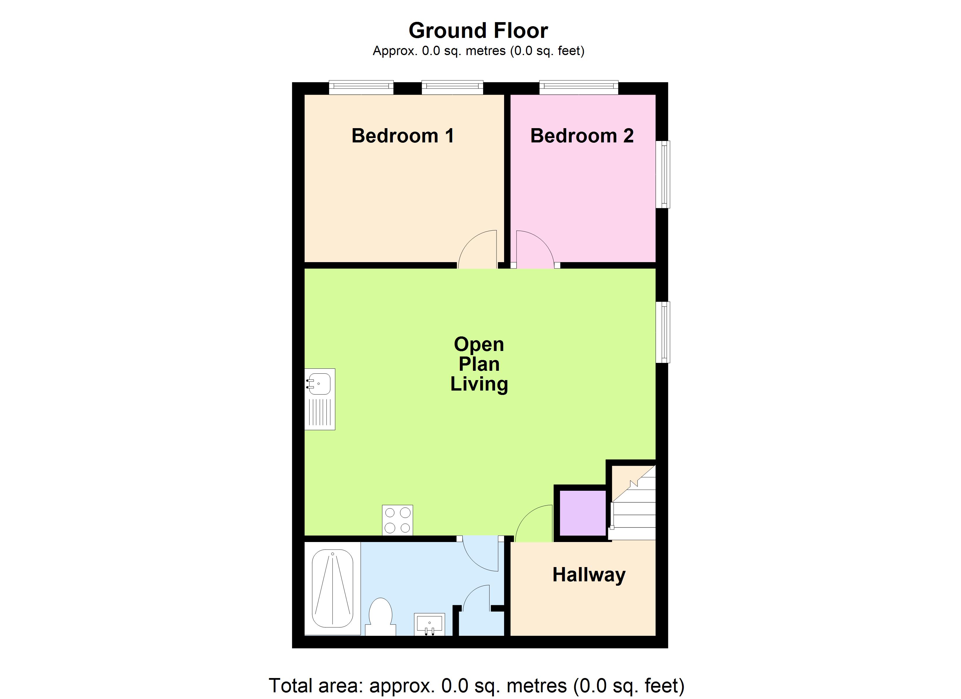 Flat A, Canterbury House, 24 Finkle Street, Doncaster floorplan
