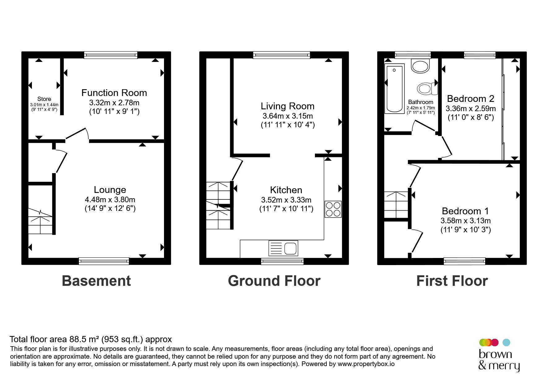 8, High Street, Milton Keynes floorplan