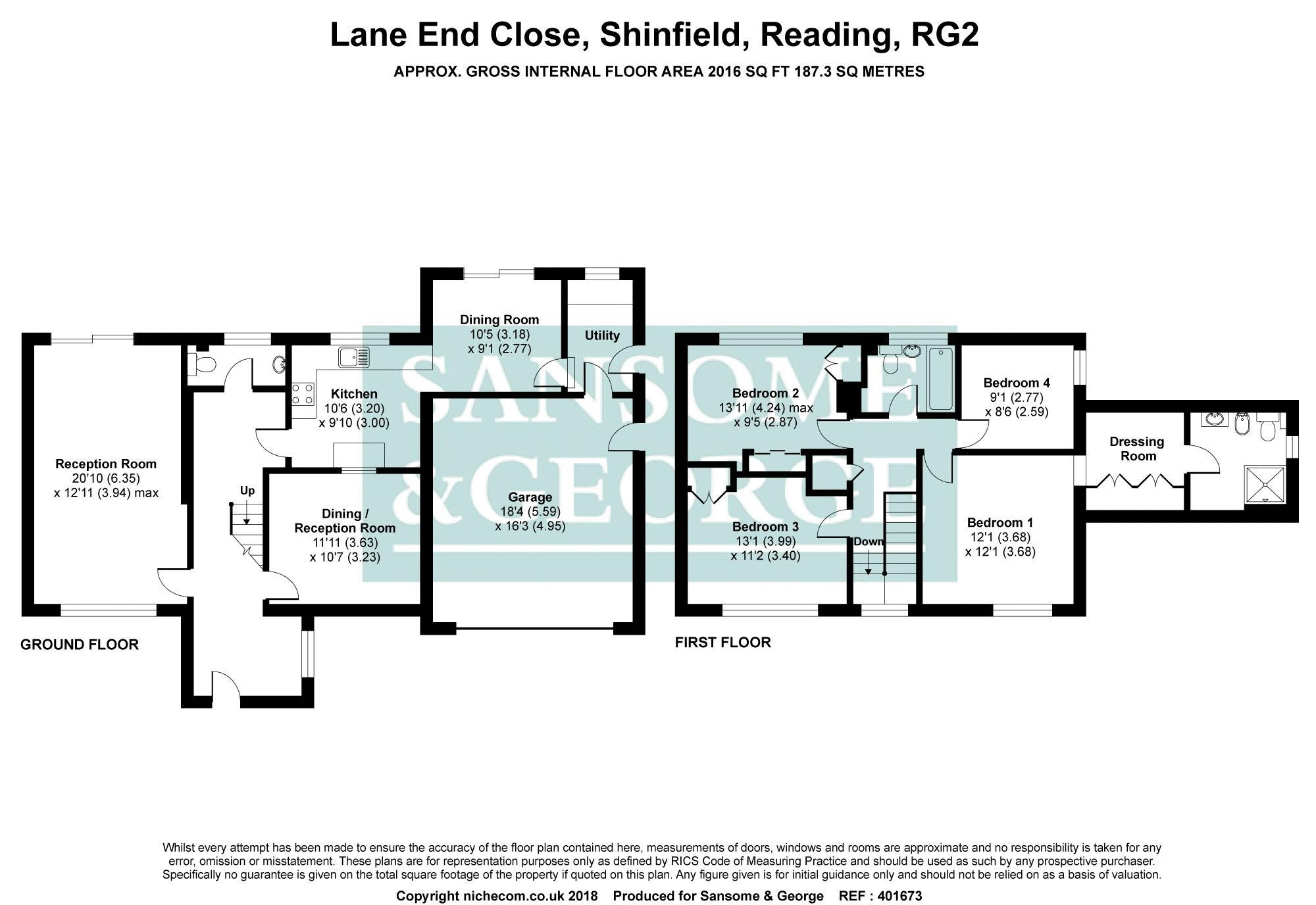 4 Bedrooms Detached house for sale in Lane End Close, Shinfield, Reading, Berkshire RG2