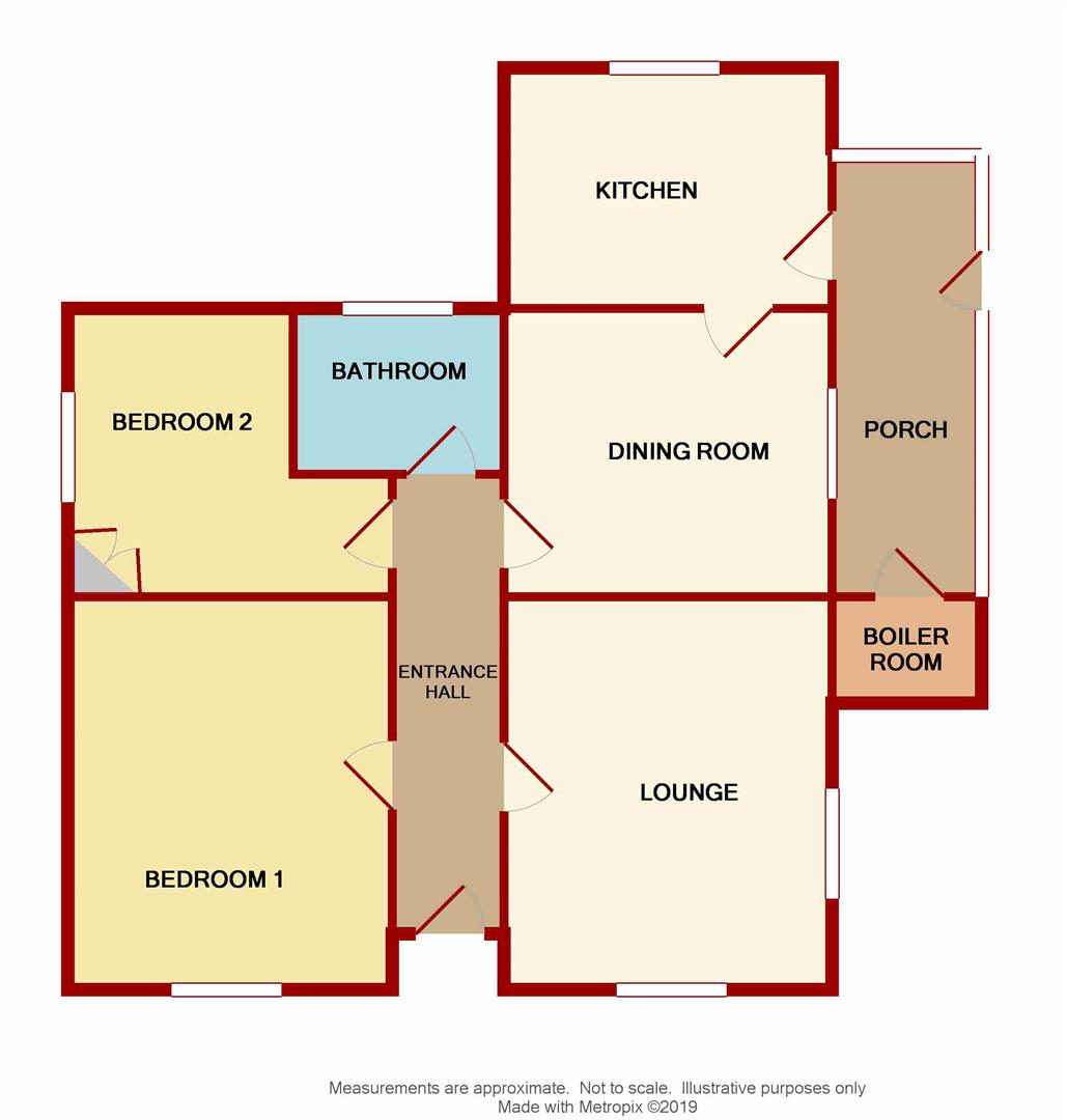 2 Bedrooms Detached bungalow for sale in Stantway Lane, Westbury-On-Severn GL14