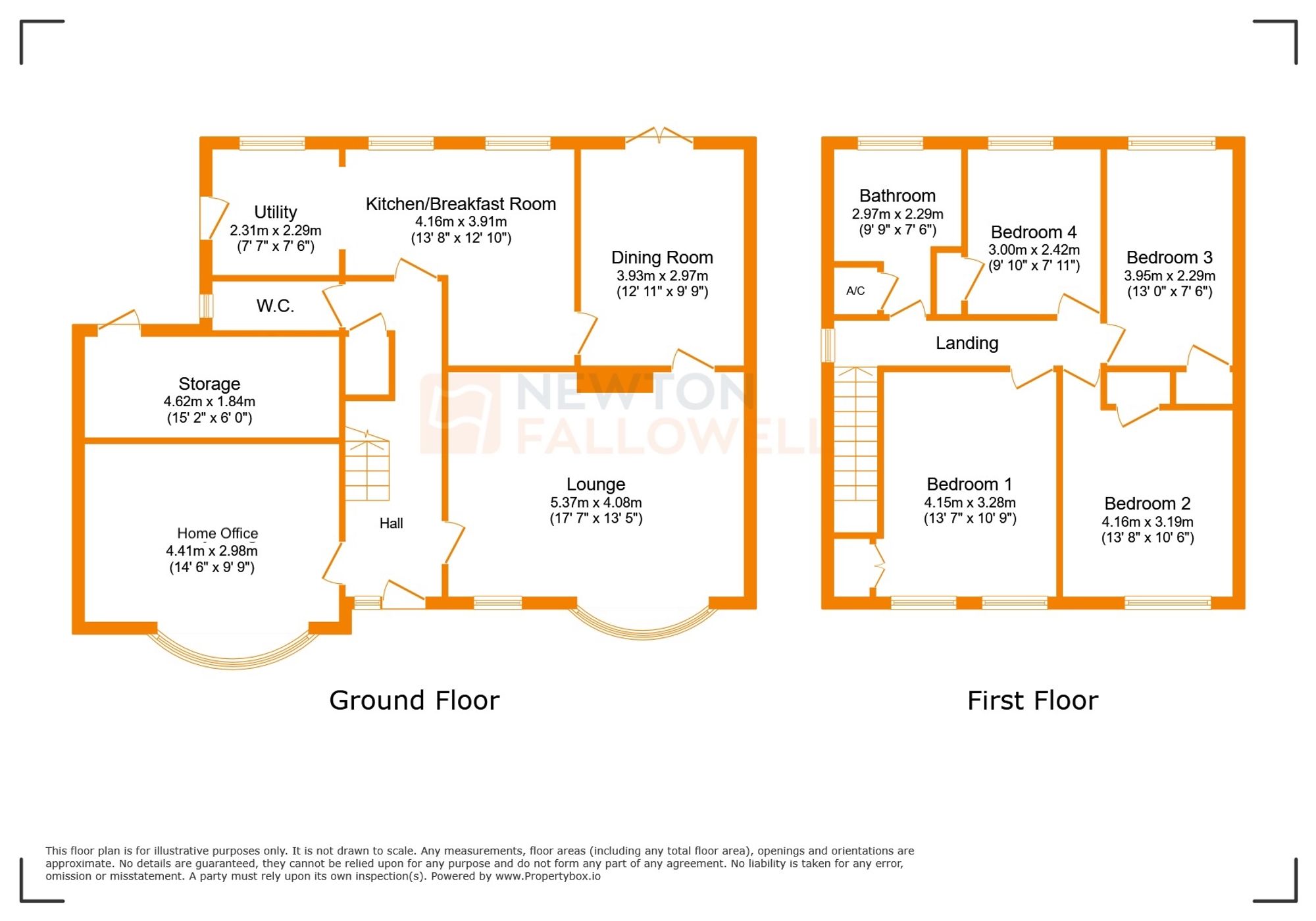 13 Fitzwilliam Close, Leicester floorplan
