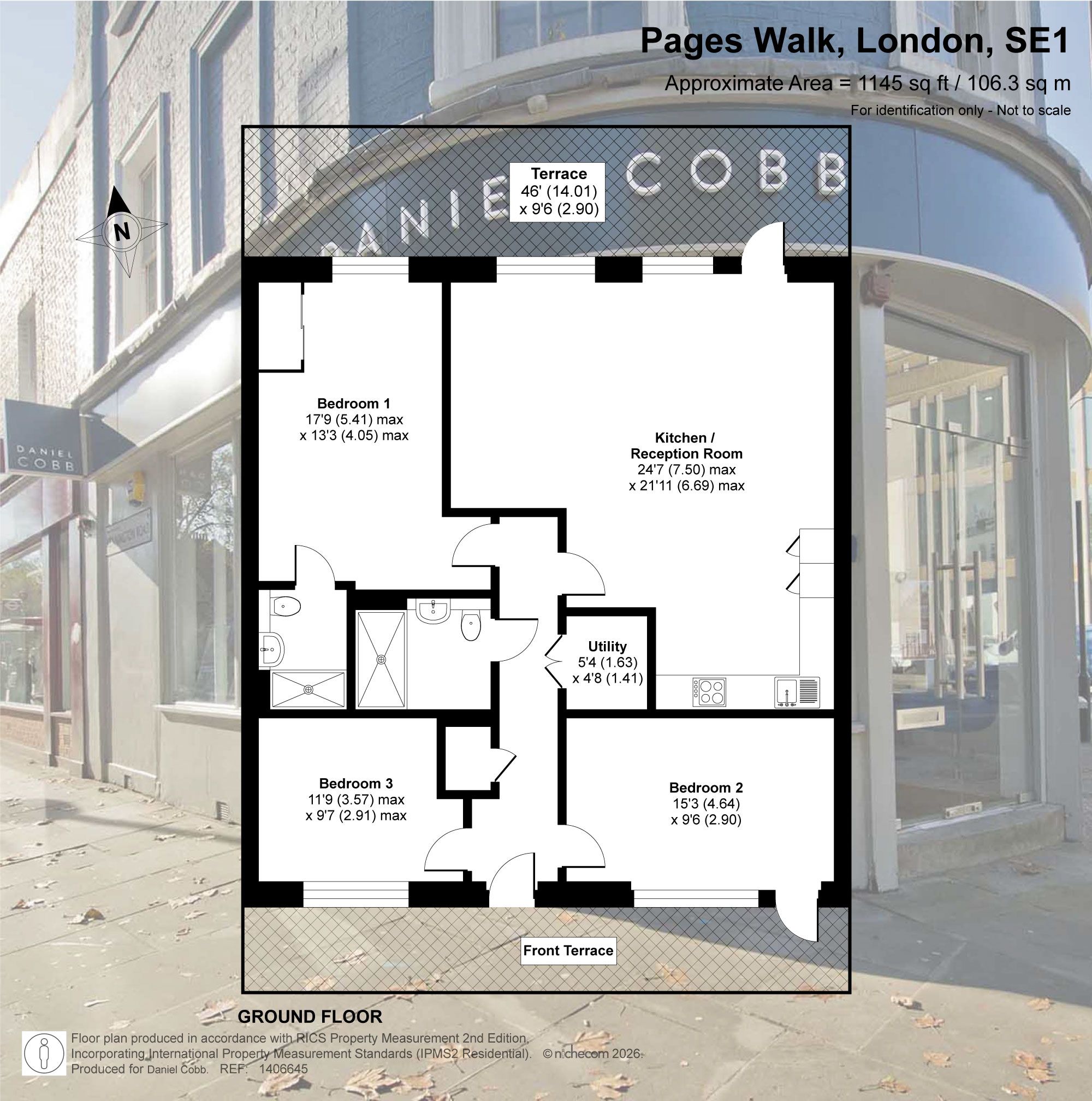 Flat 1, Alwen Court, London floorplan