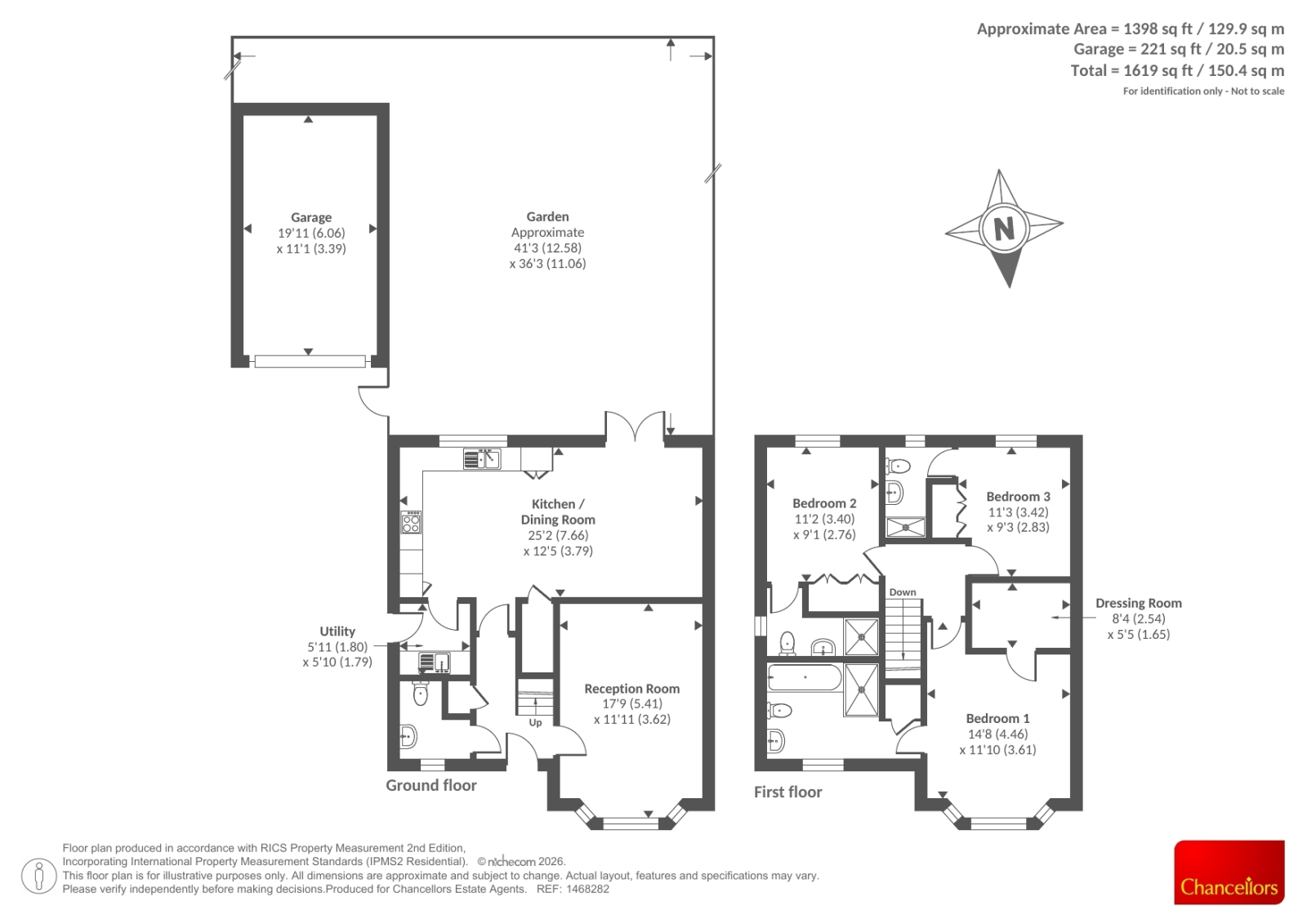 48, Mitchell Way, Abingdon floorplan