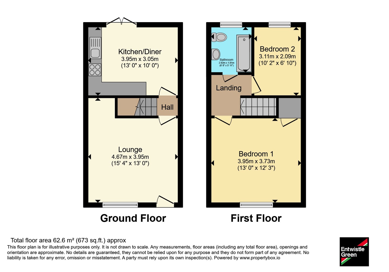 18, Clifton Street, Barnoldswick floorplan
