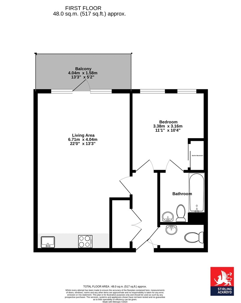 106, Pretoria Road, Surrey floorplan
